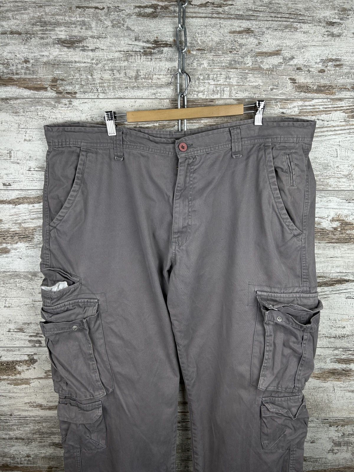 Japanese Brand × Vintage Mens Vintage Cargo pants streetwear y2k Japanese style rare Size US 38 / EU 54 - 3 Thumbnail