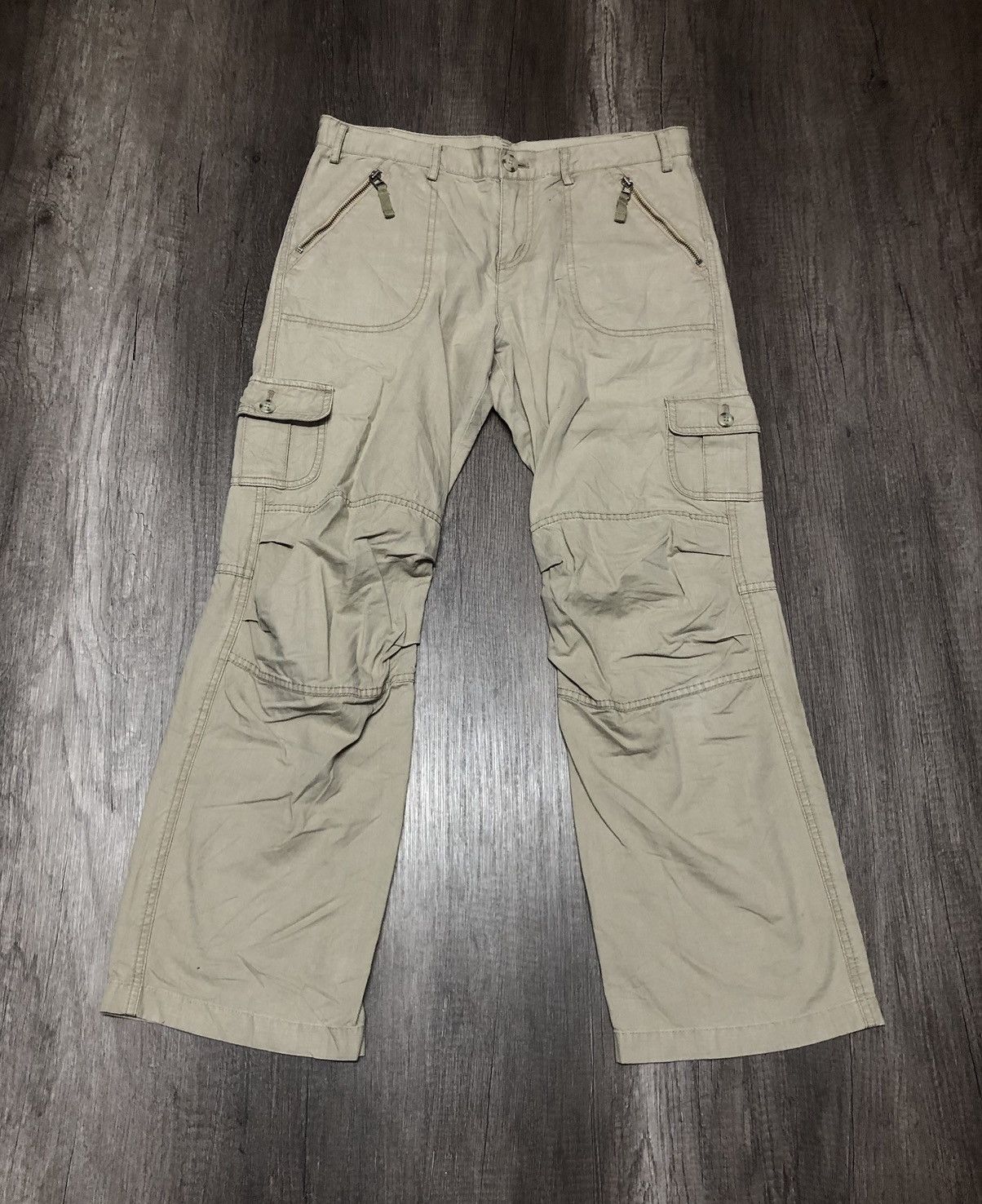 Uniqlo × Vintage Vintage Uniqlo Cargo Pants Size 32" / US 10 / IT 46 - 13 Thumbnail