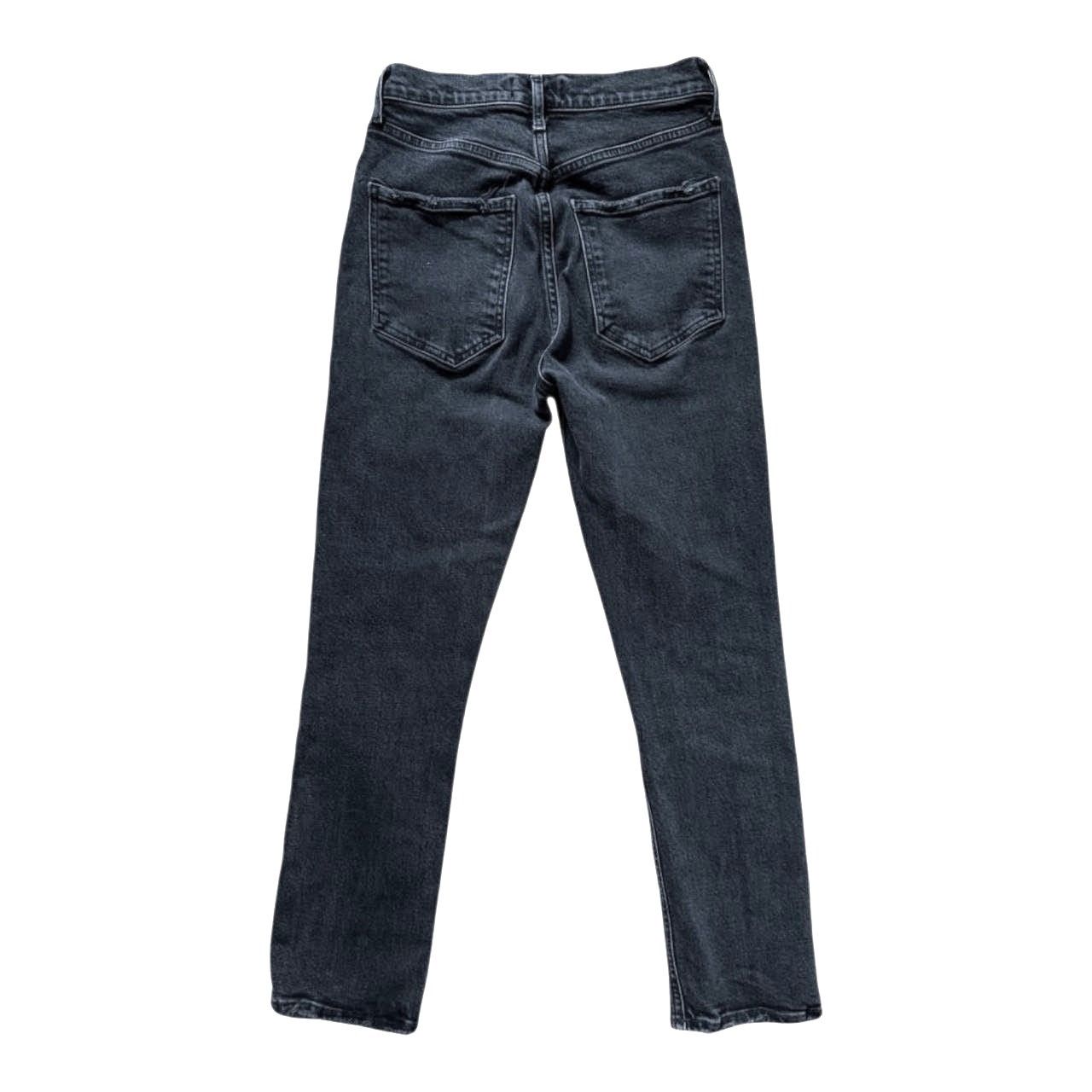 Agolde Agolde Riley Ash Gray Jeans | Size 25 Size 26" / US 2 / IT 38 - 2 Thumbnail
