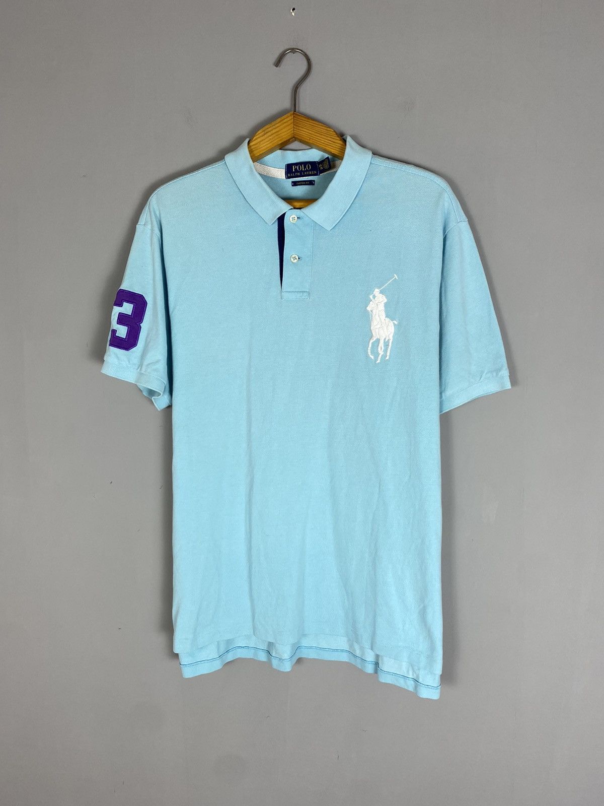 Polo Ralph Lauren Vintage Polo Ralph Lauren polo big logo tee T-shirt Size US XXL / EU 58 / 5 - 1 Thumbnail