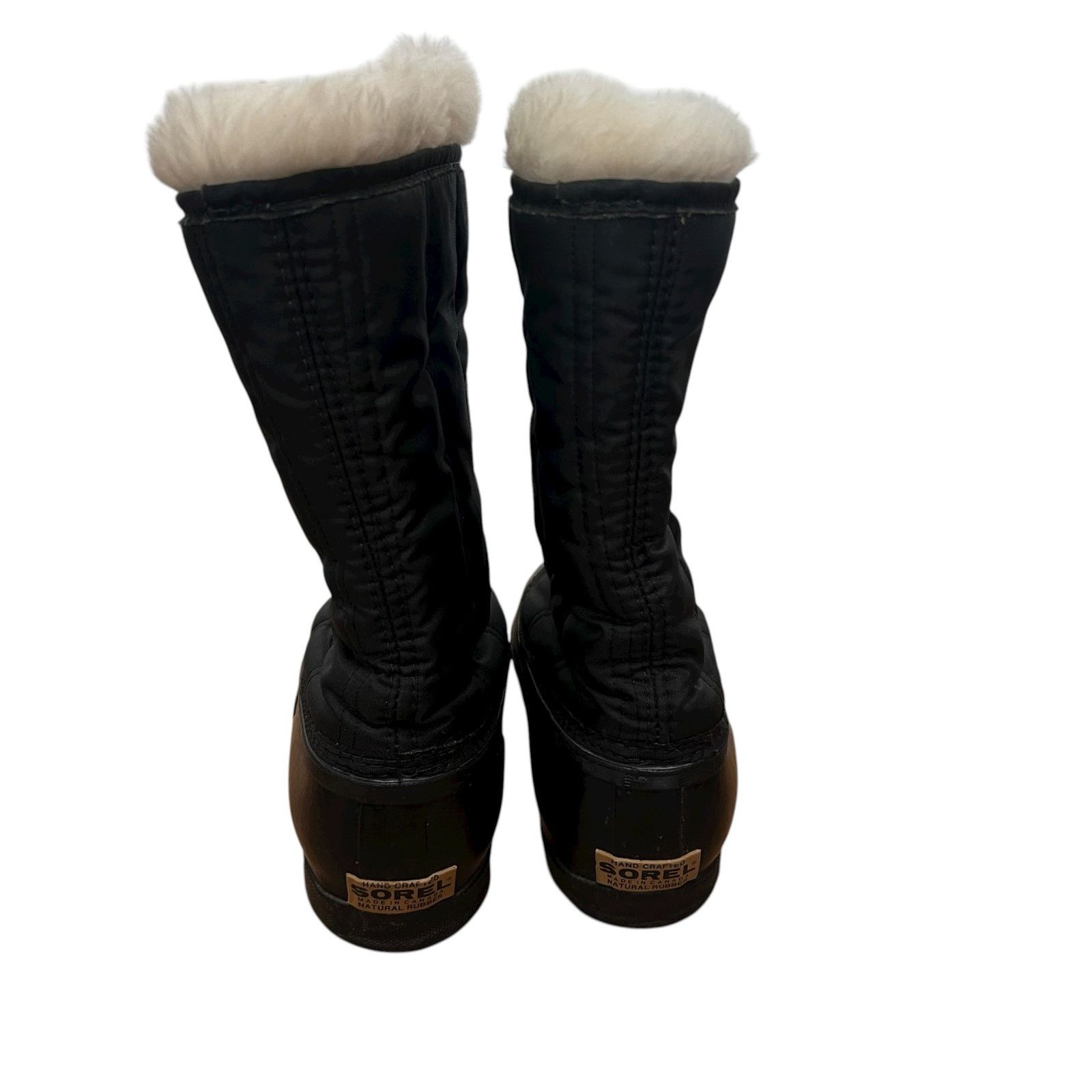 SOREL Sorel Kaufman Canada Black Insulated Snow Boots Sz 8 Size US 8 / IT 38 - 4 Thumbnail