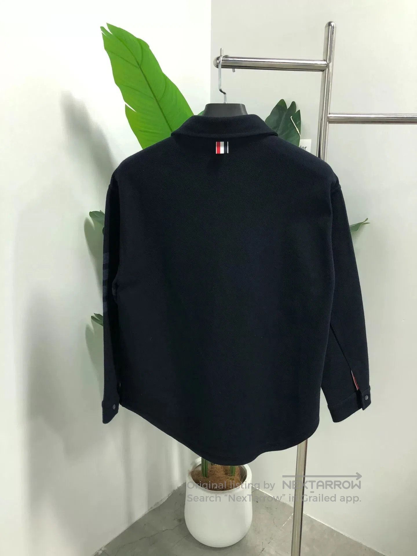 Thom Browne Thom Browne Blue Striped Long Sleeve Shirt. Size M / US 6-8 / IT 42-44 - 2 Thumbnail
