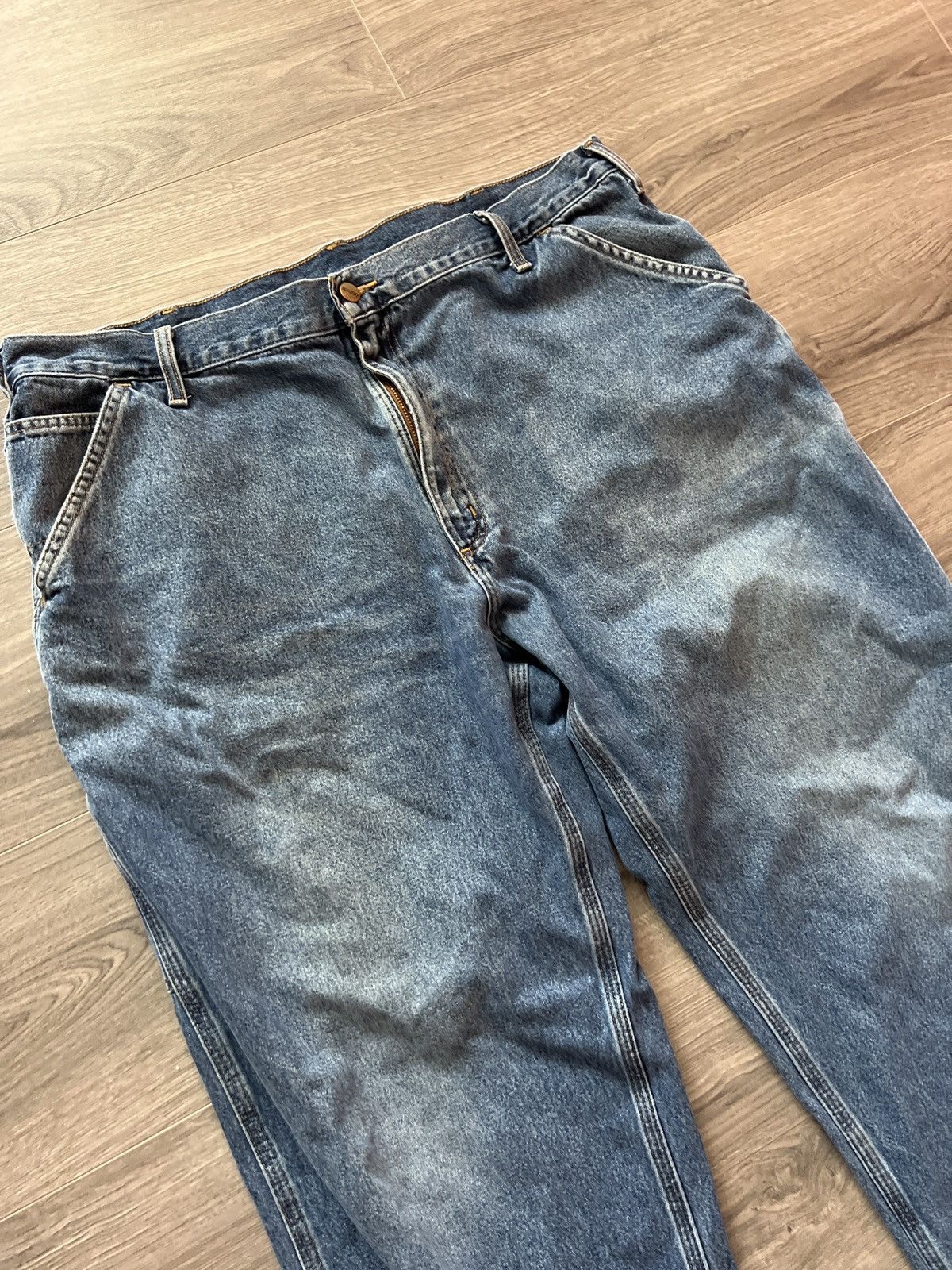 Carhartt Vintage 42x28 Carhartt Carpenter jeans Size US 42 / EU 58 - 4 Thumbnail