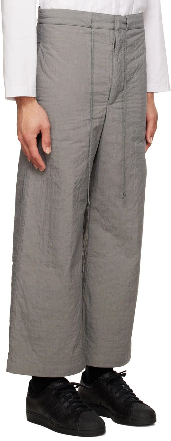 SAGE NATION Grey quilted pants Size US 34 / EU 50 - 5 Thumbnail