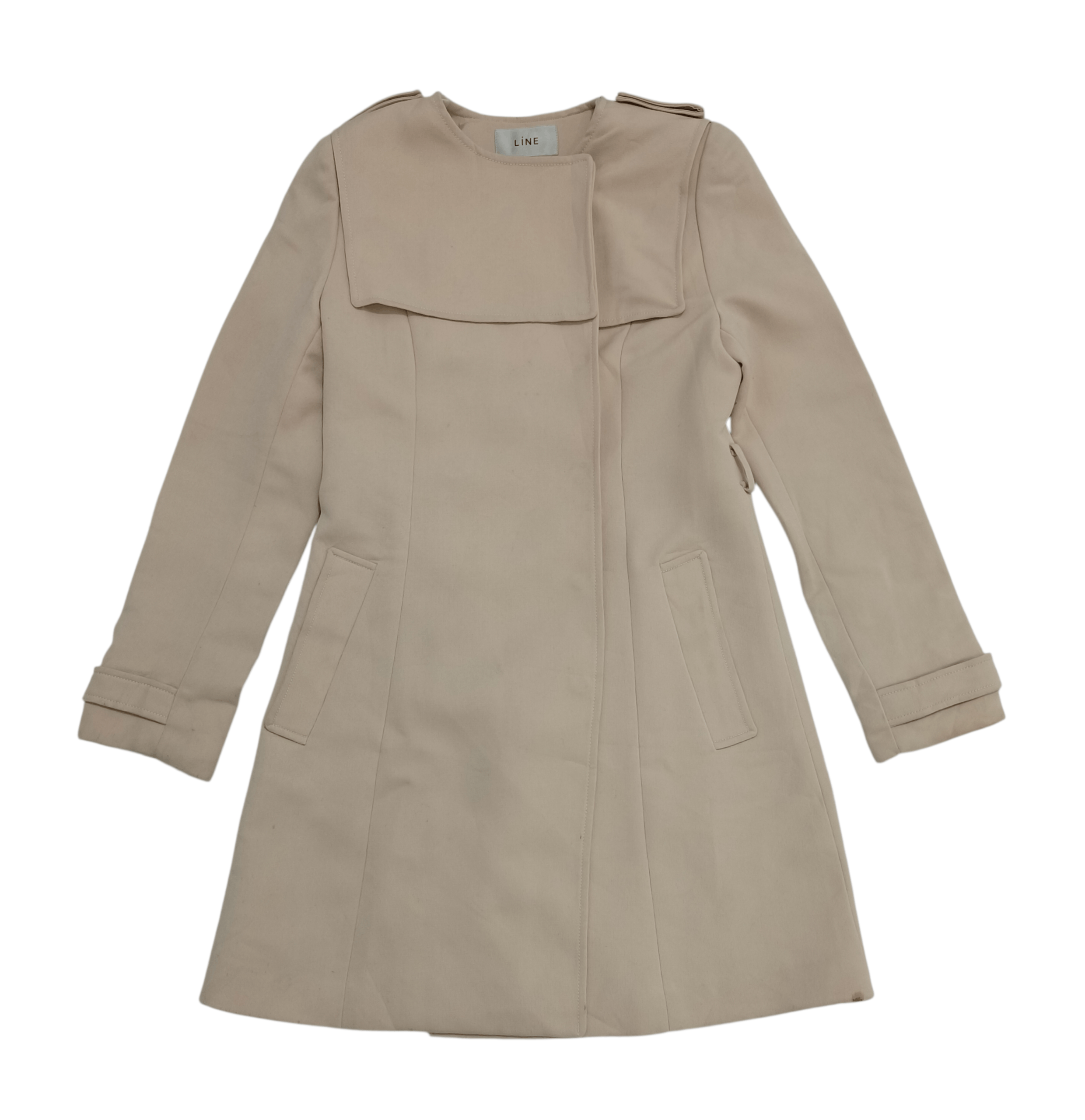 Other LINE Women's Korean Trench Coat / Spy Coat Size S / US 4 / IT 40 - 2 Thumbnail