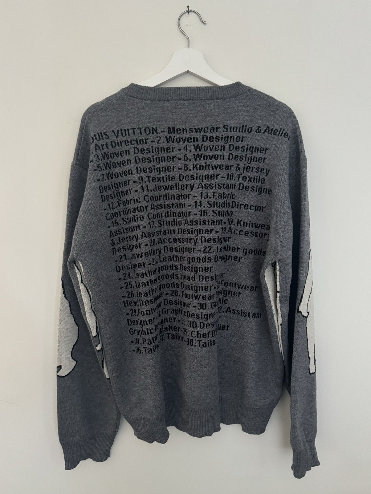 Louis Vuitton Louis Vuitton Studio Intarsia Knit Virgil Abloh Size US XXL / EU 58 / 5 - 2 Thumbnail