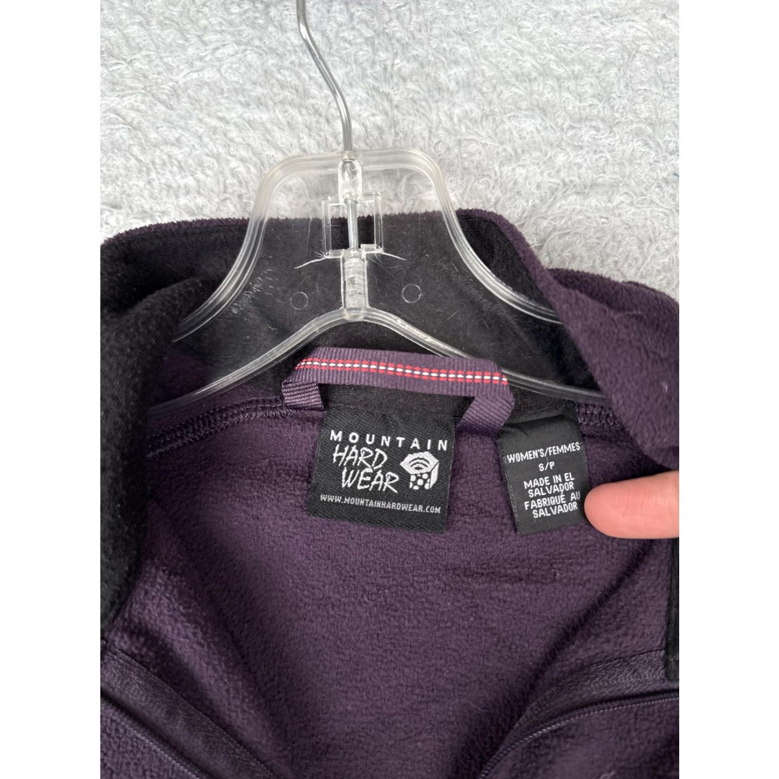Mountain Hardwear Mountain Hard Wear Pullover Womens Small Purple Fleece 1/4 Zip Hiking Outdoor Size S / US 4 / IT 40 - 7 Thumbnail
