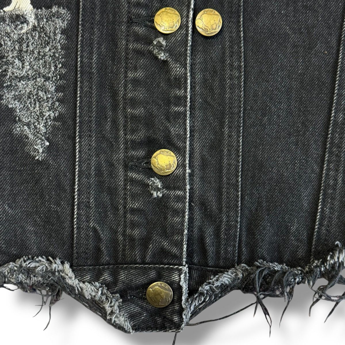 Le Grande Bleu (L.G.B.) LGB Sleeveless Denim Corset Jacket L.G.B. If six was nine Size US XS / EU 42 / 0 - 10 Thumbnail