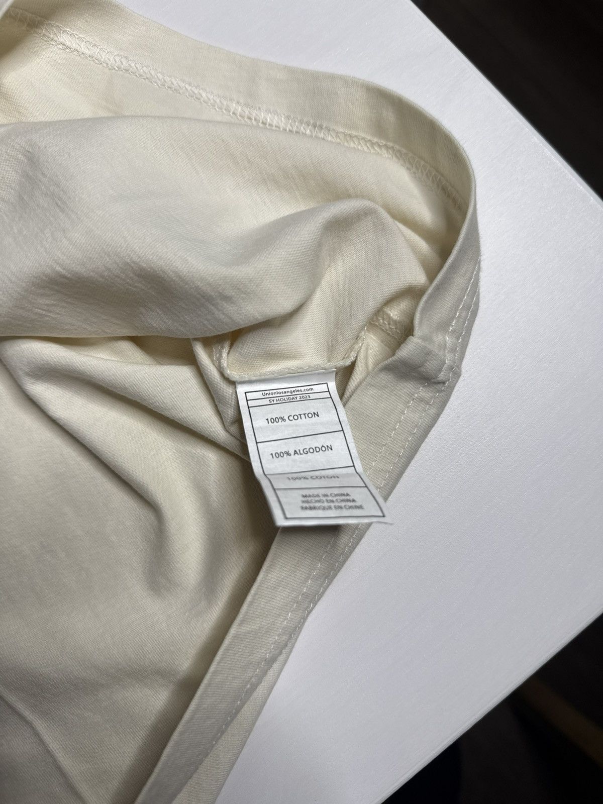 Union LA Union LA 90036 Tee “Cream” [ XL ] BRAND NEW Size US XL / EU 56 / 4 - 6 Thumbnail