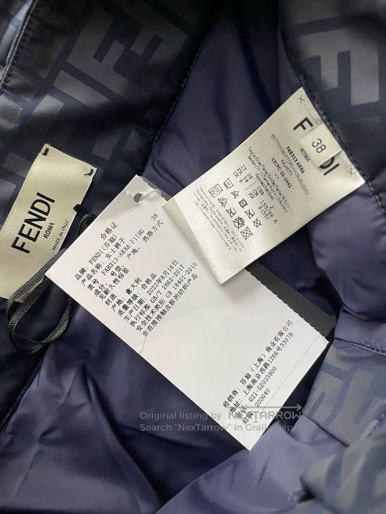 Fendi Fendi Classic Logo Skirt Pants for Ladies Size 25" / US 0 / IT 36 - 4 Thumbnail