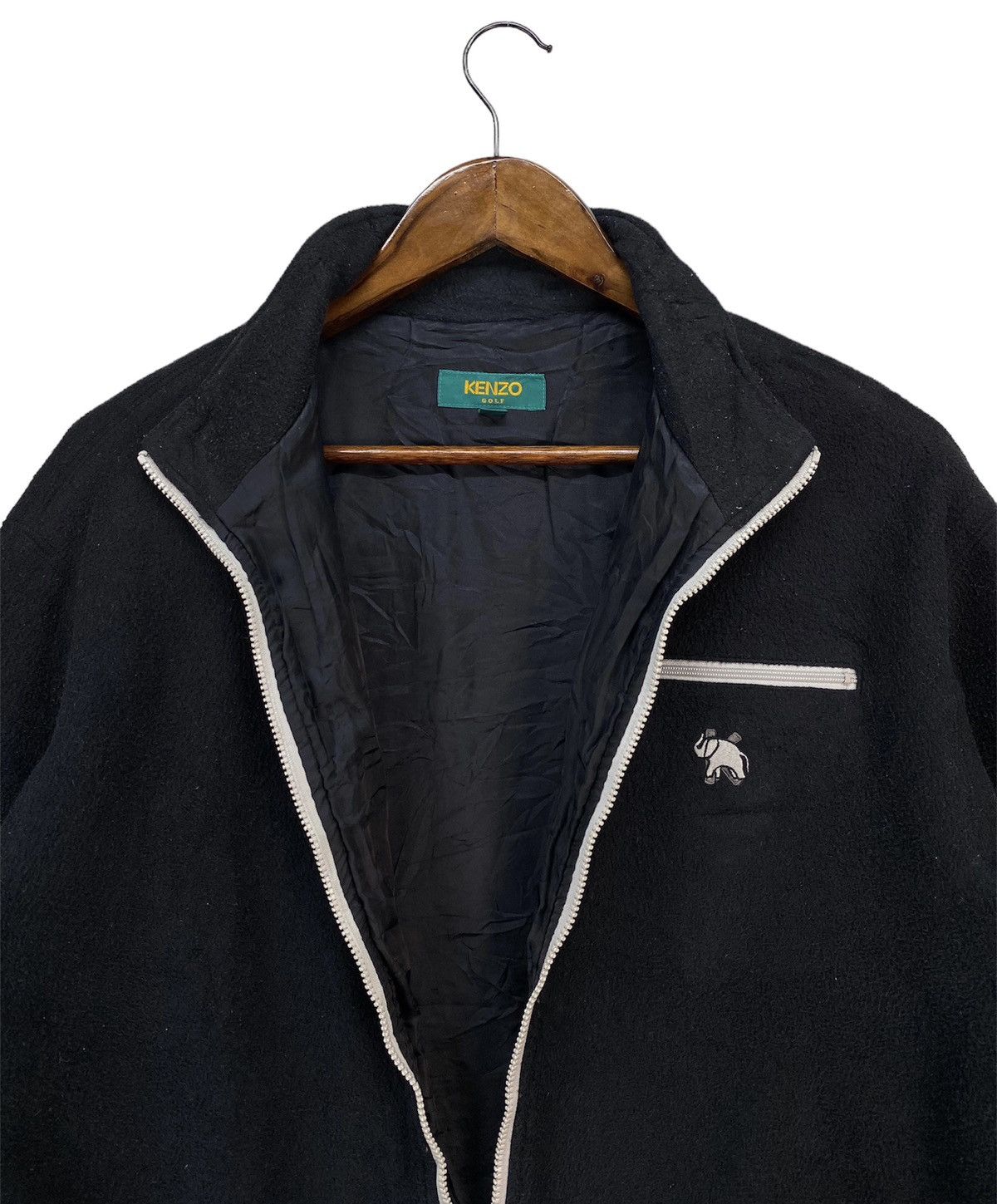 Kenzo Kenzo Golf Zipper Fleece Size US L / EU 52-54 / 3 - 3 Thumbnail