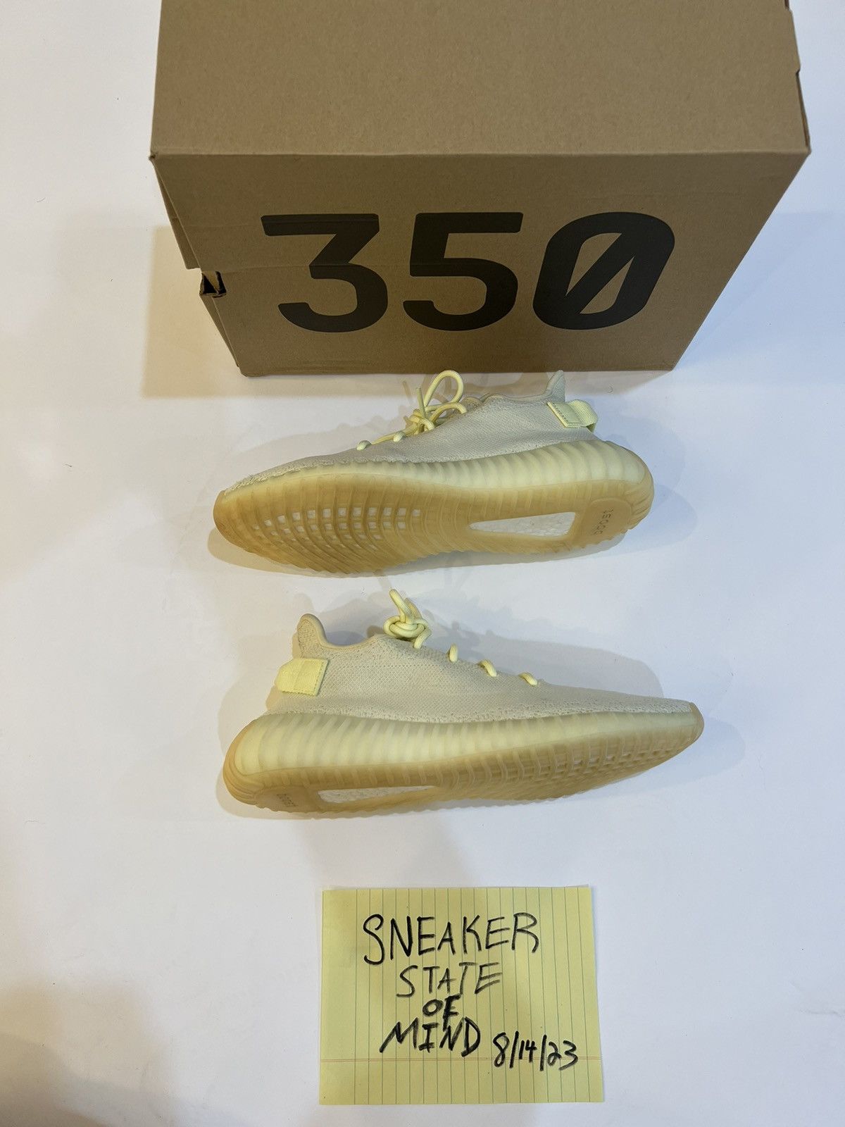 Adidas × Kanye West ADIDAS YEEZY BOOST 350 SIZE: 9.5 COLOR: BUTTER Size US 9.5 / EU 42-43 - 2 Thumbnail