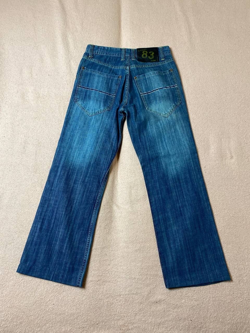 Vintage Vintage Y2K Wide Light Blue Denim Pants Size US 28 / EU 44 - 20 Thumbnail