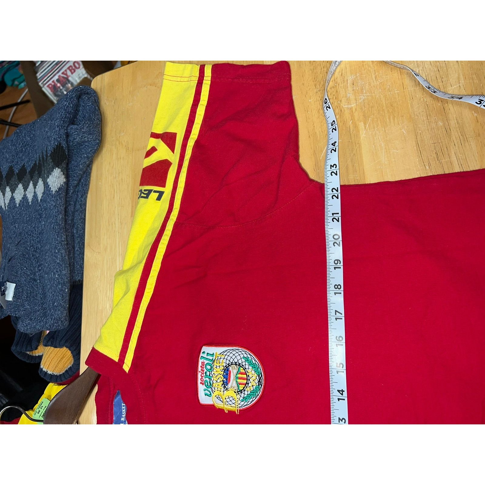 Vintage Vintage Veroli Basket Shirt Legea Italian Basketball Team XL Size US XL / EU 56 / 4 - 11 Thumbnail