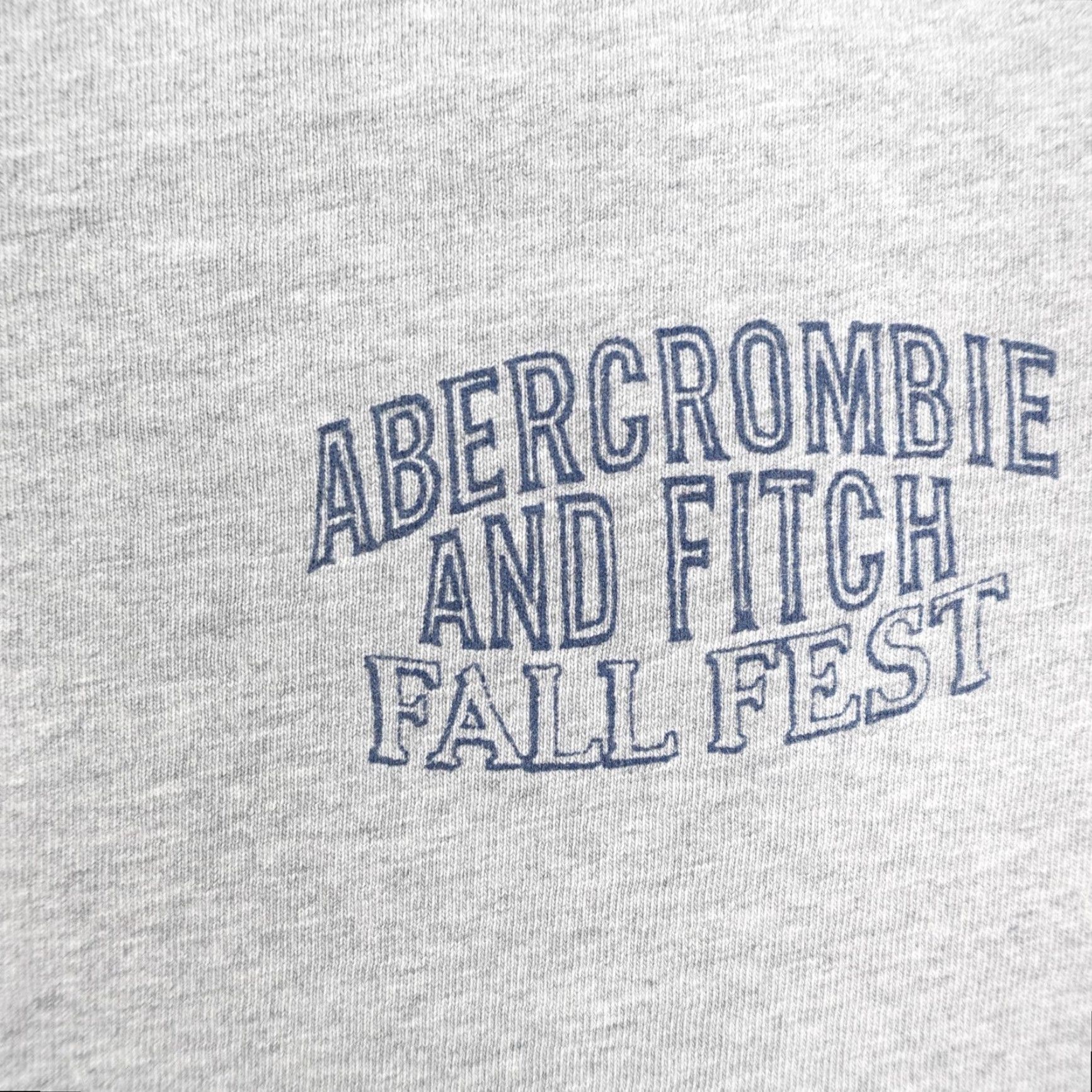 Abercrombie & Fitch VINTAGE Abercrombie & Fitch Shirt Mens M Gray Sky Dive Festival Y2K Tee Long Sleeve Graphic Print Crew Neck Size US M / EU 48-50 / 2 - 6 Thumbnail