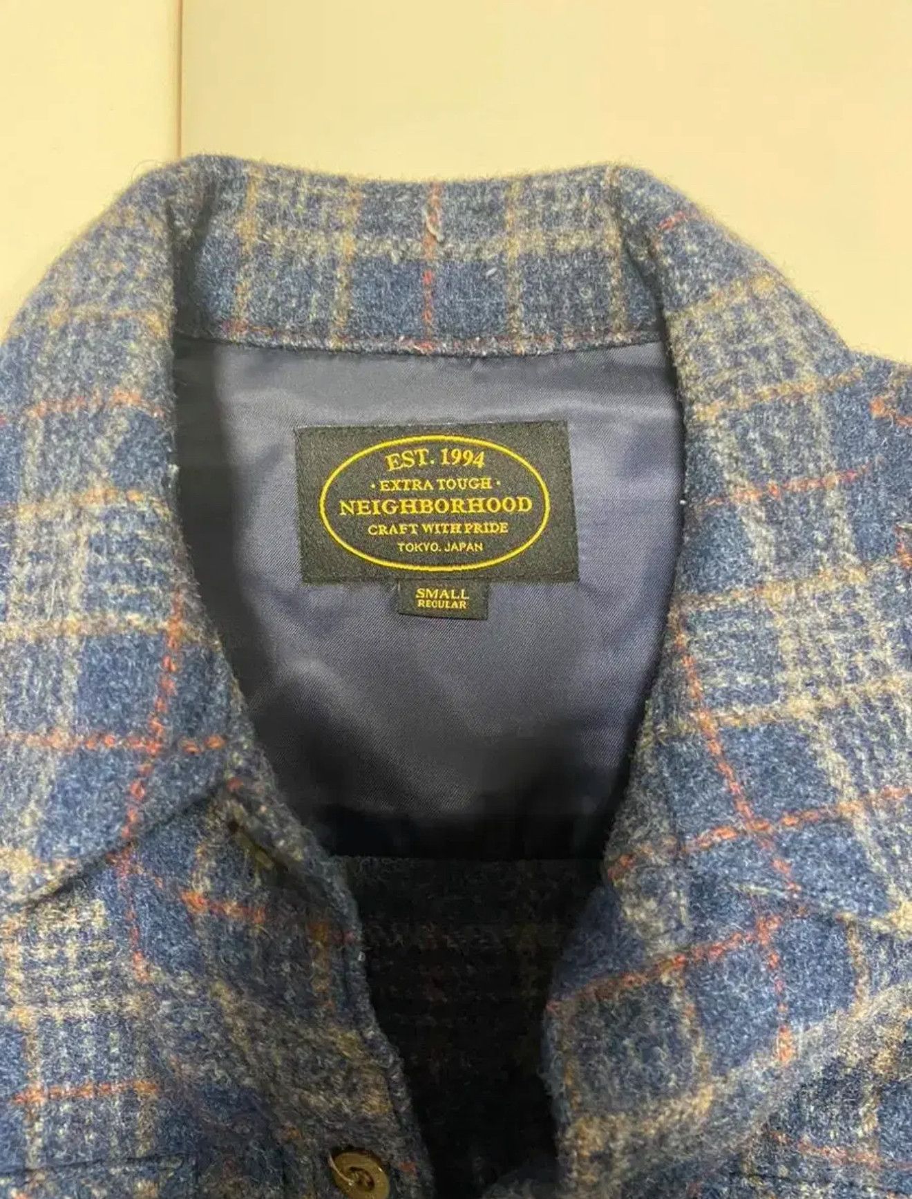 Neighborhood Neighborhood Plaid Heavy Wool Shirt Size US S / EU 44-46 / 1 - 2 Thumbnail