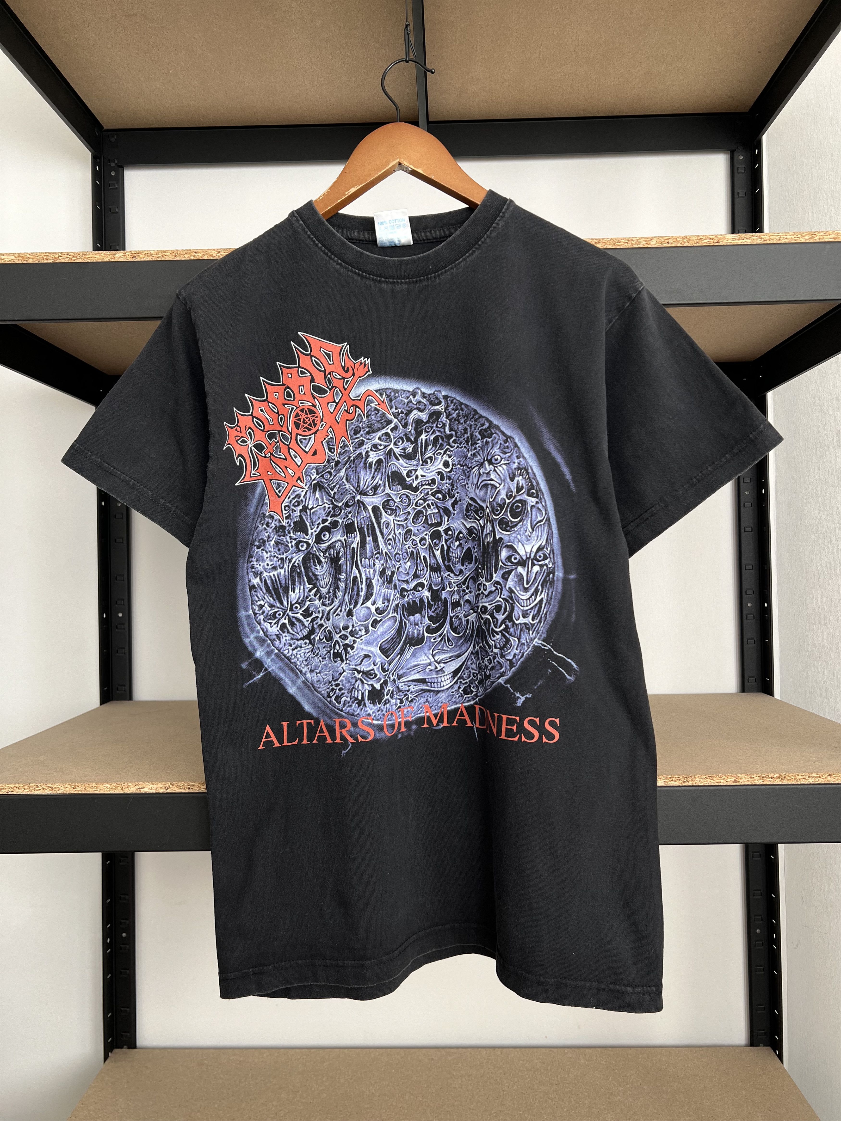 Band Tees Vintage 2008 Morbid Angel Altars of Madness Black T-shirt Size US M / EU 48-50 / 2 - 3 Thumbnail