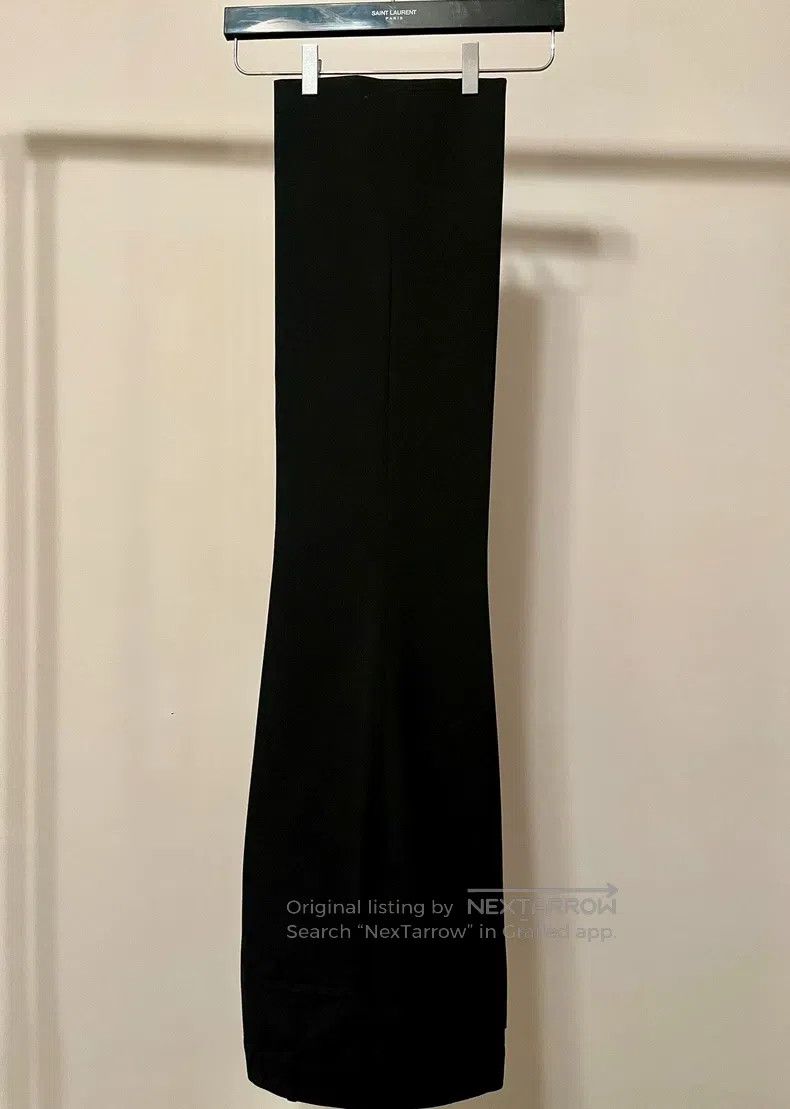 Saint Laurent Paris Saint Laurent Paris Micro-pull trousers Size US 32 / EU 48 - 2 Thumbnail