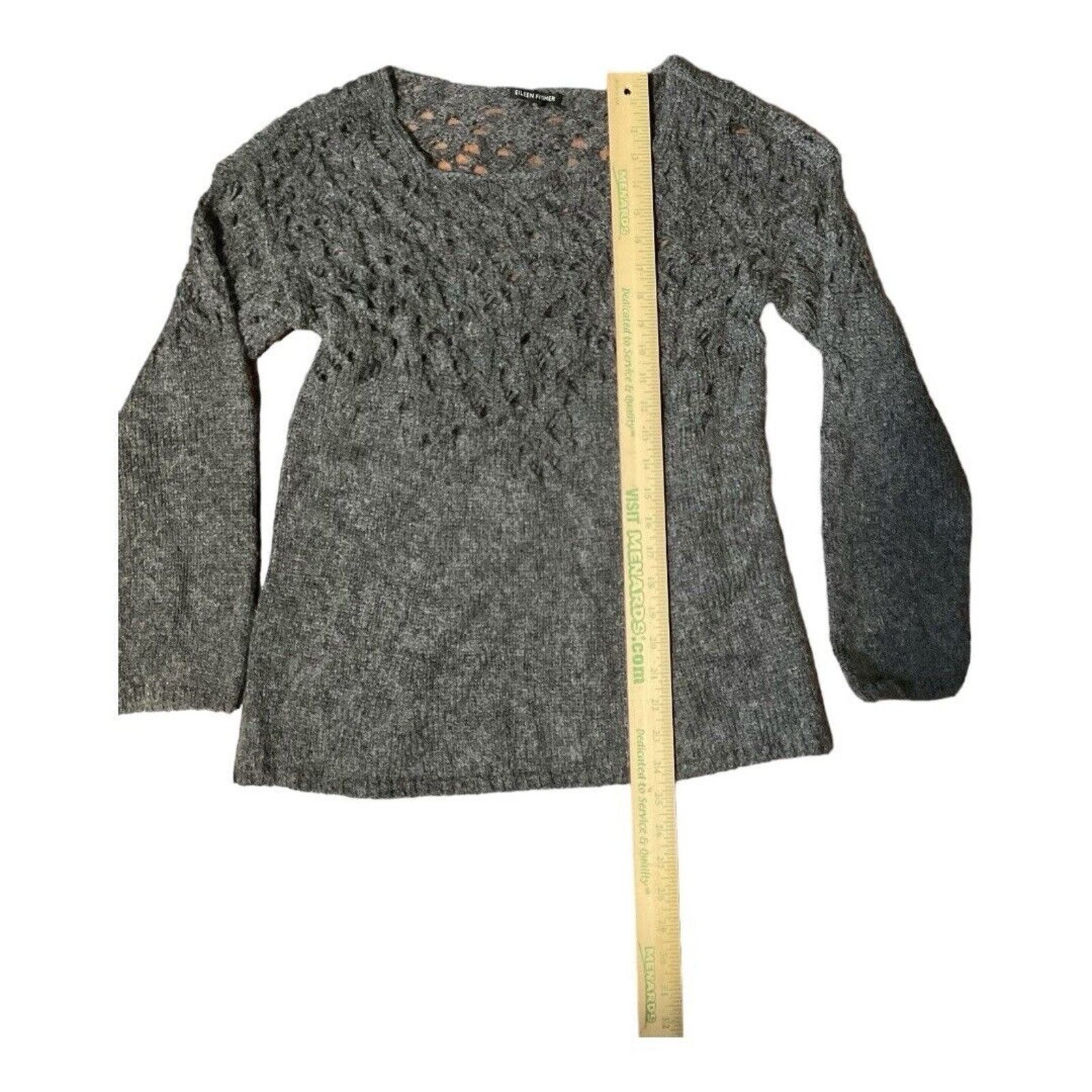 Eileen Fisher Eileen Fisher Wool Sweater Size S / US 4 / IT 40 - 2 Thumbnail
