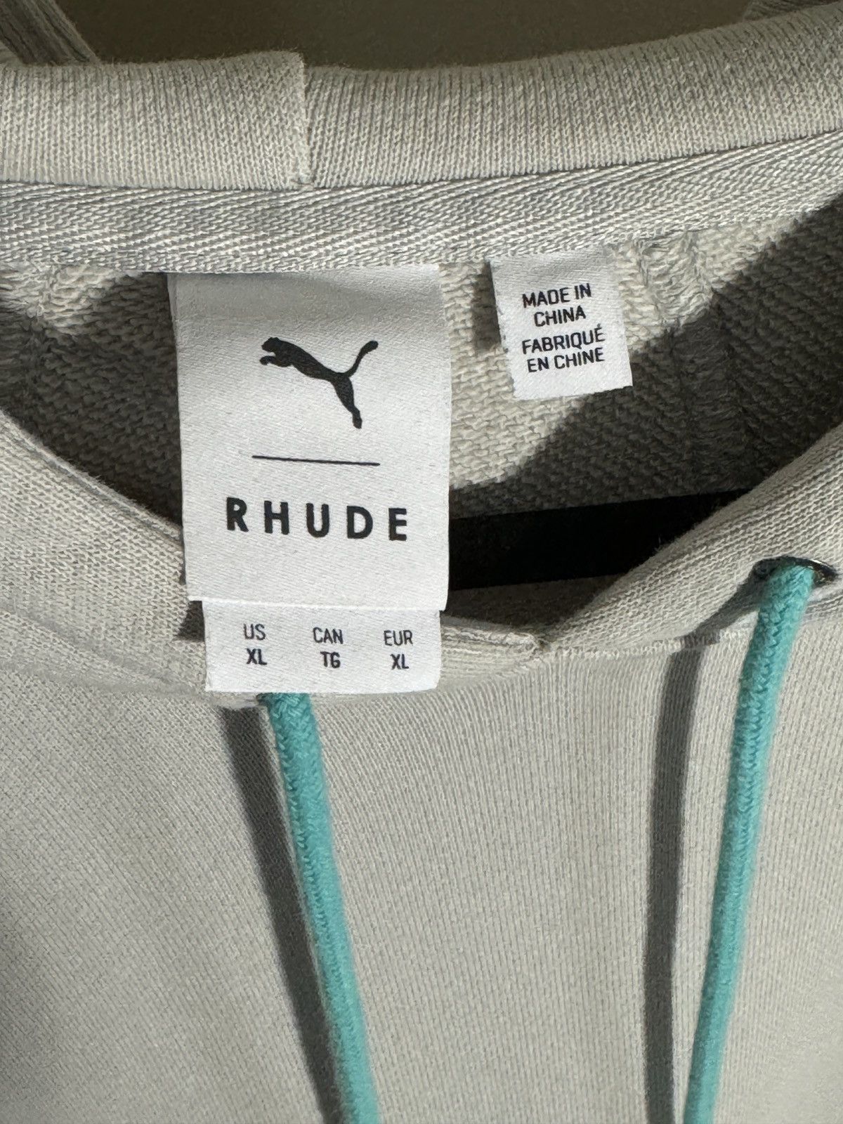 Puma X Rhude Hoodie Grey