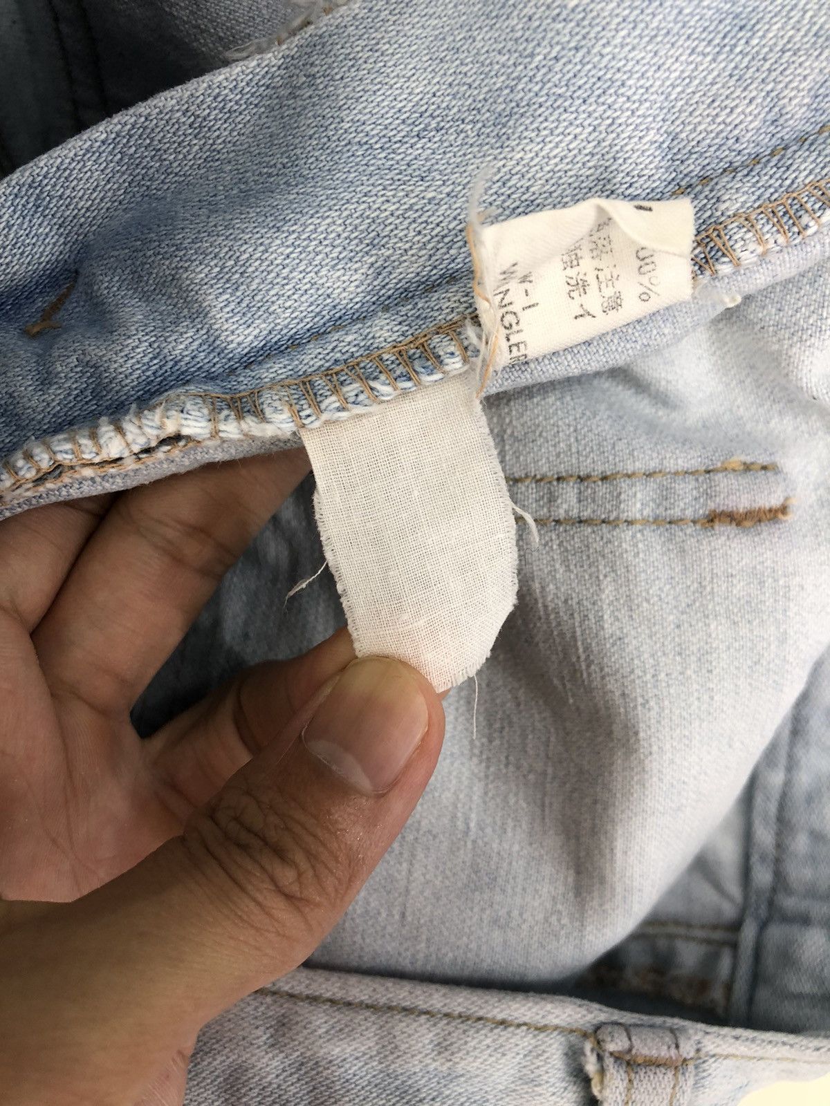 Wrangler Vintage Wrangler Super Flared Light Wash Bush Pants Size US 26 / EU 42 - 21 Thumbnail