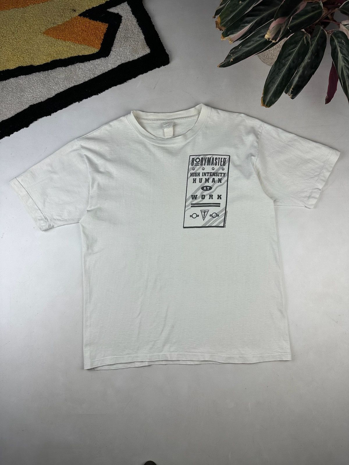Vintage Bodymaster T-Shirt vintage baggy Tees Gold’s acid Gym Size US L / EU 52-54 / 3 - 2 Thumbnail