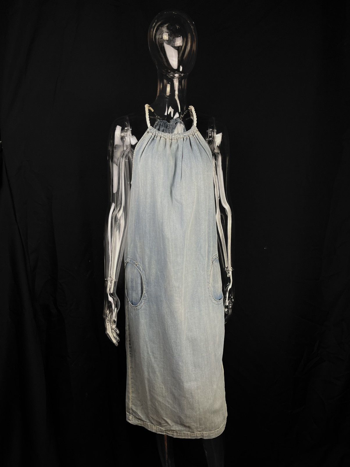 Diesel Diesel de-pruit dress midi jeans denim Size M / US 6-8 / IT 42-44 - 10 Thumbnail