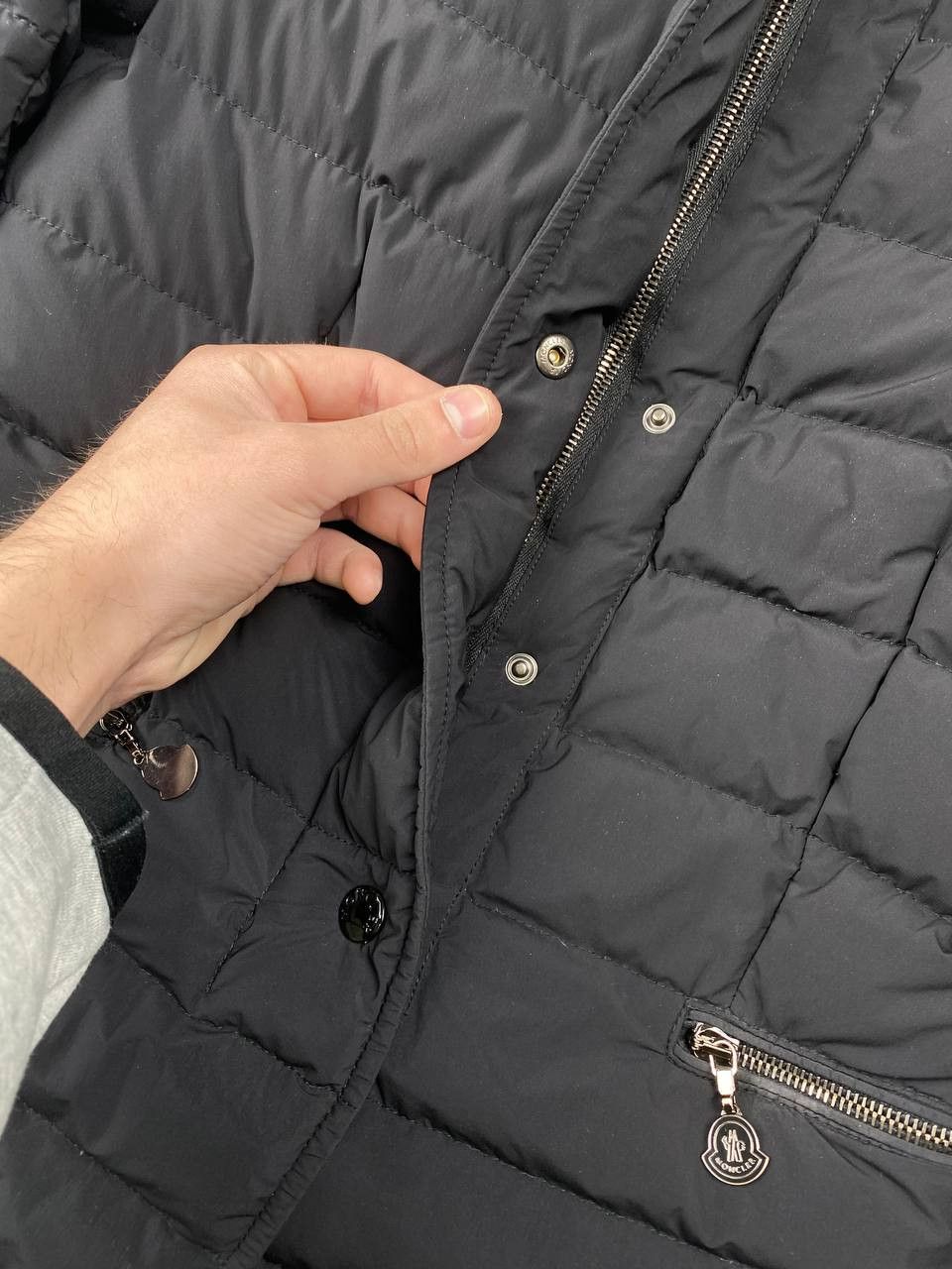 Moncler Moncler Fouine Giacca Puffer Jacket Women Size 0 Black Size XS / US 0-2 / IT 36-38 - 4 Thumbnail