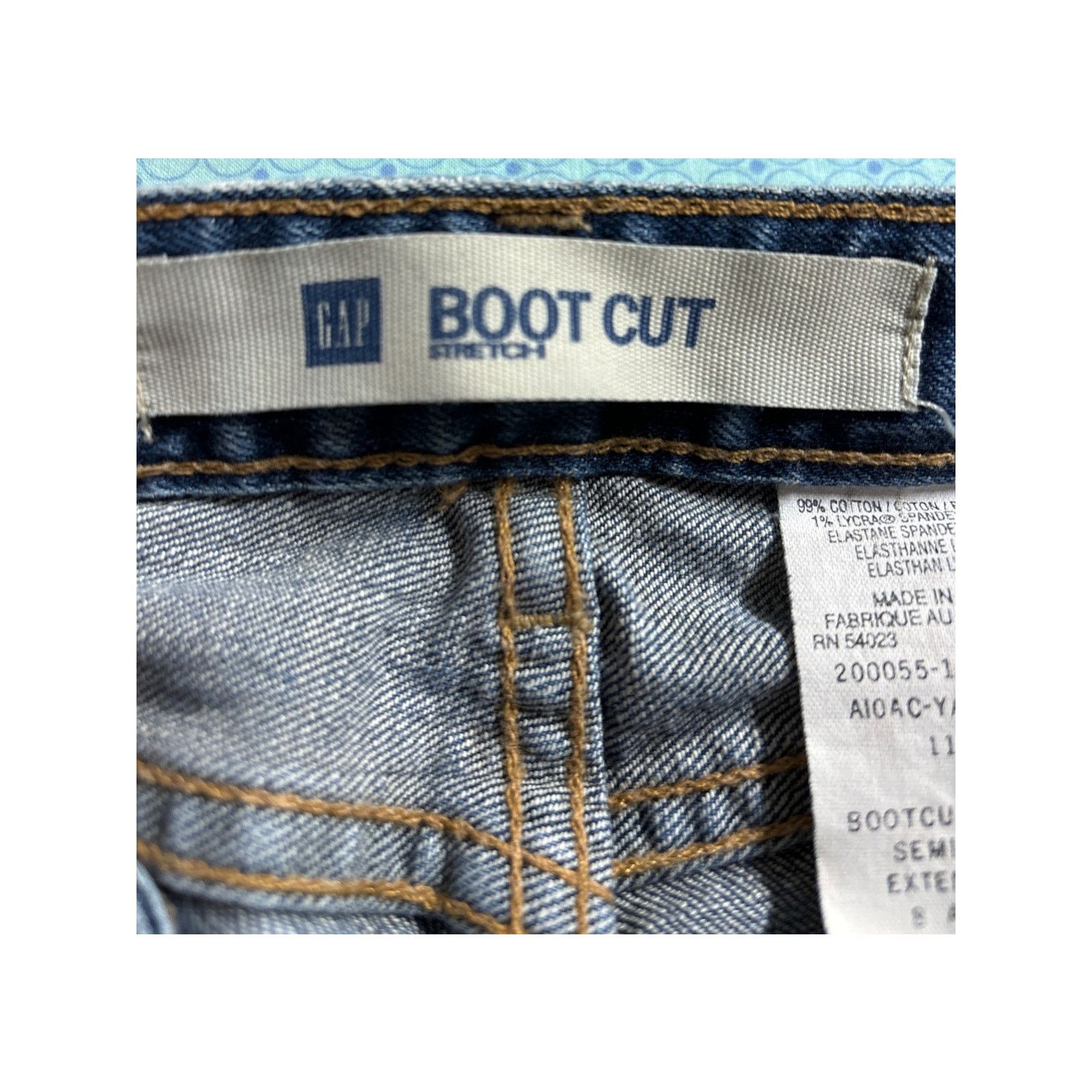 Gap GAP Women's 8 Boot cut stretch ankle jeans Size 30" / US 8 / IT 44 - 5 Thumbnail