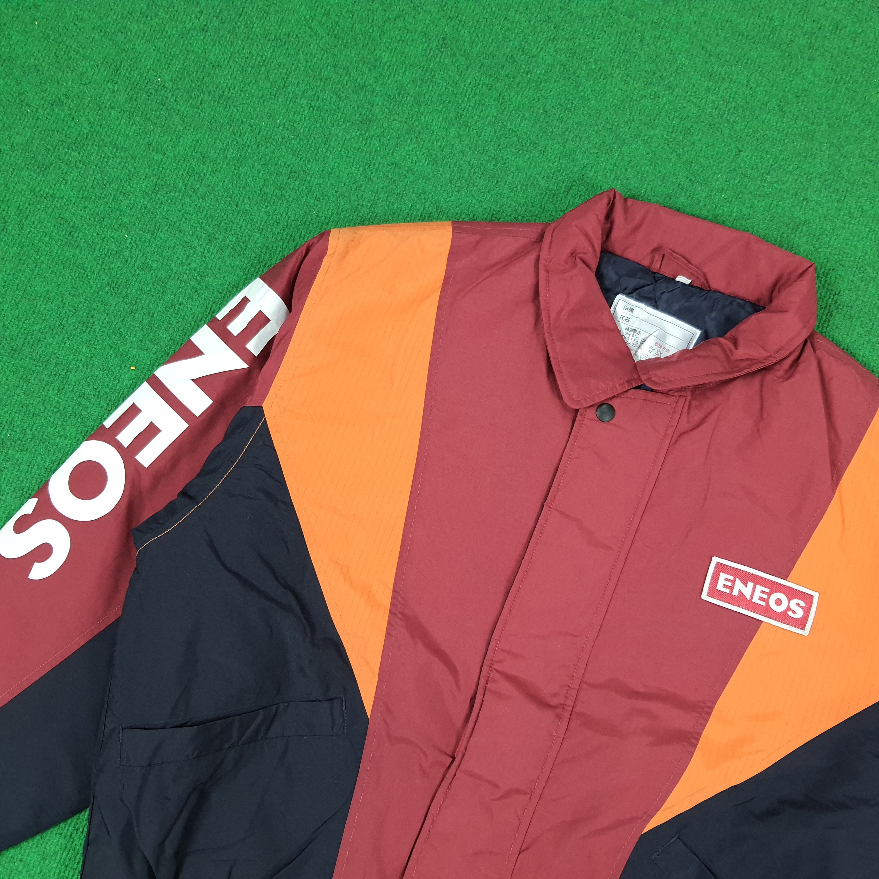 Japanese Brand × Vintage Vintage ENEOS Motorsports Oil Japanese Brand Jacket Size US XL / EU 56 / 4 - 2 Thumbnail