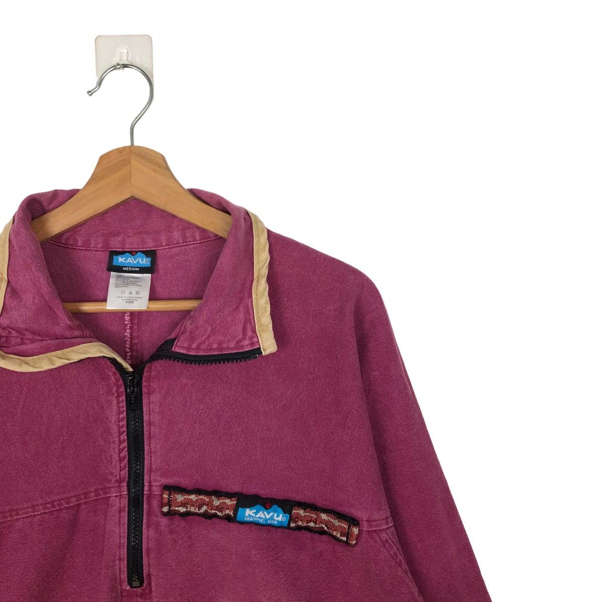 Japanese Brand VINTAGE WORK CHORE JACKET KAVU USA Size US M / EU 48-50 / 2 - 5 Thumbnail