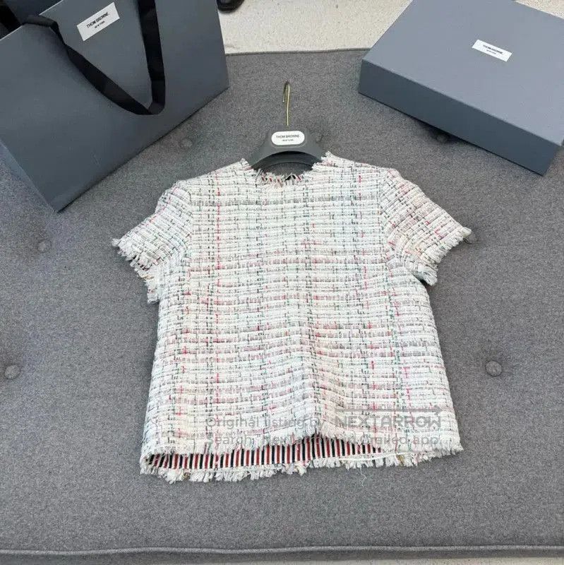 Thom Browne Thom Browne Summer Cotton Short Sleeve Top . Size M / US 6-8 / IT 42-44 - 2 Thumbnail