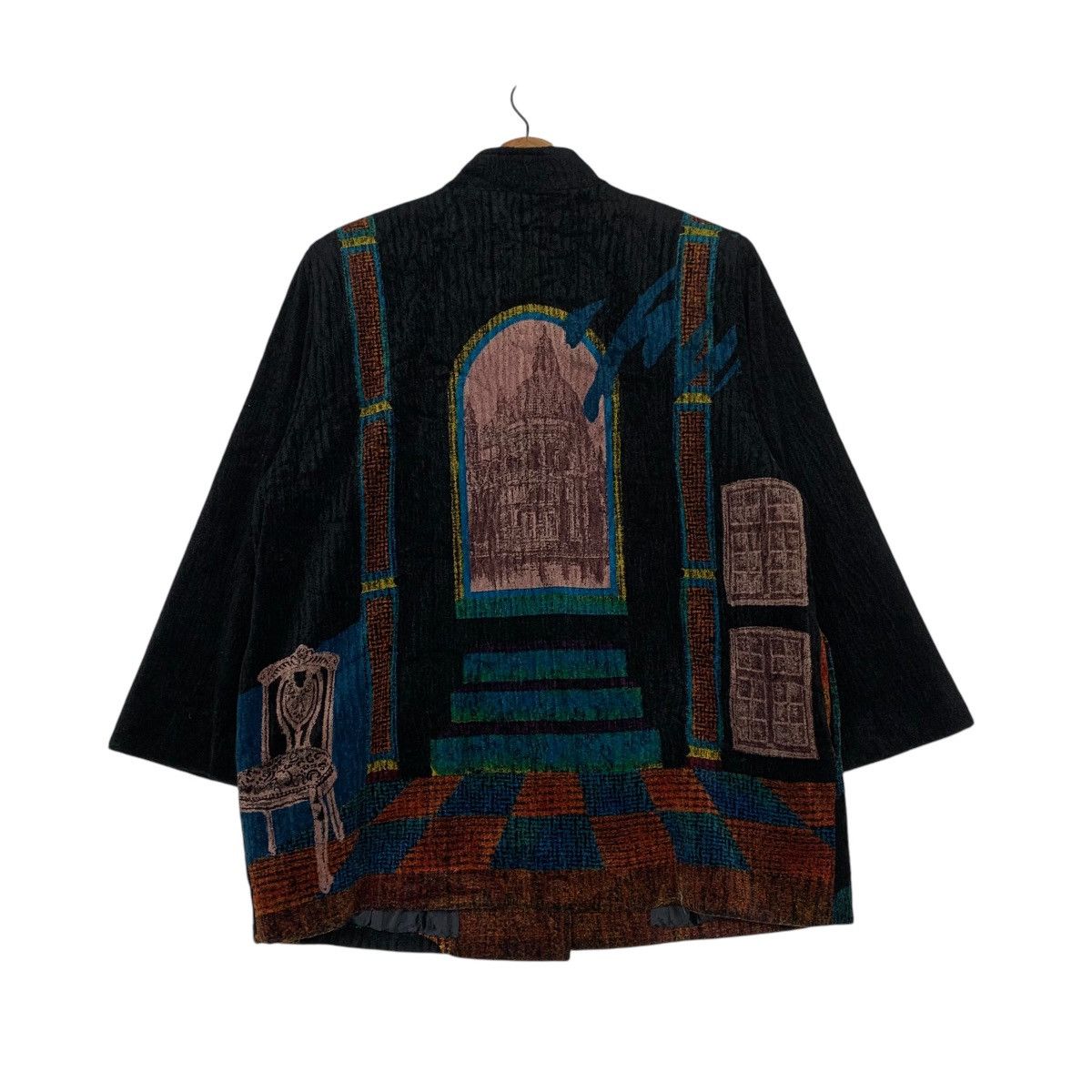 Japanese Brand Nice Design Japanese Brand Abstract Multicolor Jacket Size L / US 10 / IT 46 - 6 Thumbnail