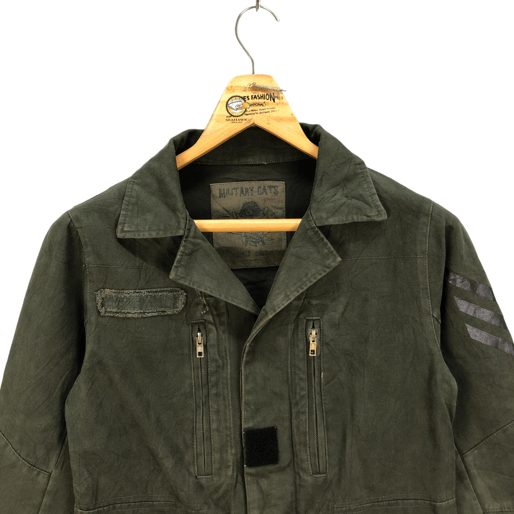 Other MILITARY CATS BARAK ARMY STYLE CHORE JACKET #5304-183 Size US S / EU 44-46 / 1 - 2 Thumbnail