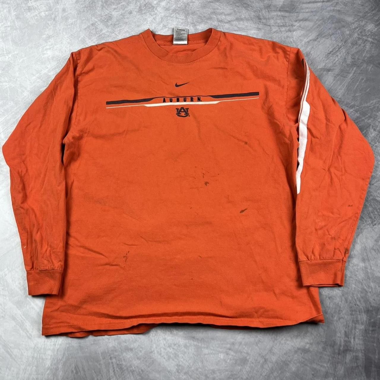 Nike y2k nike Auburn center swoosh long sleeve Size US L / EU 52-54 / 3 - 1 Thumbnail