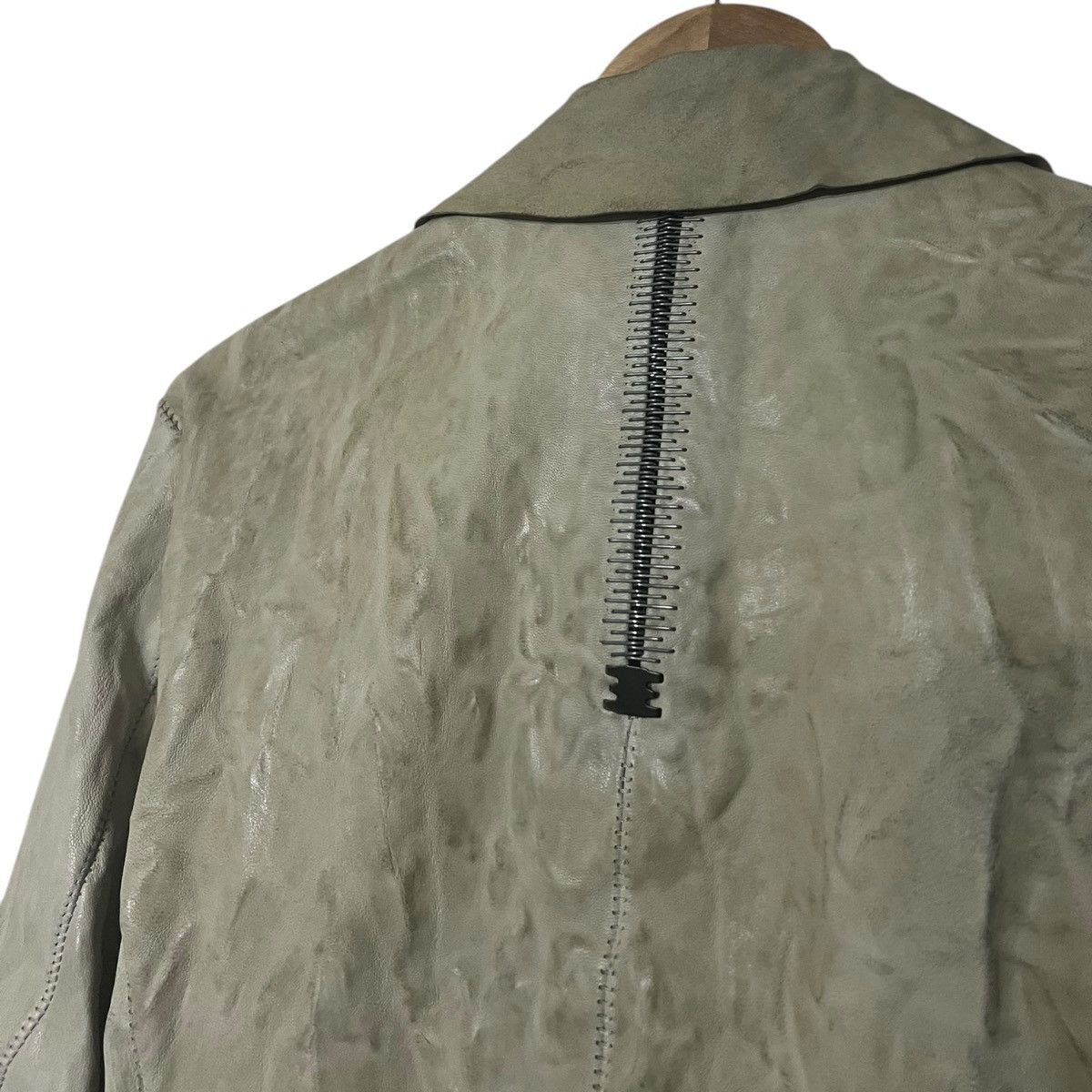 Isaac Sellam Experience Isaac sellam zipper stitch lambskin leather jacket Size US M / EU 48-50 / 2 - 5 Thumbnail