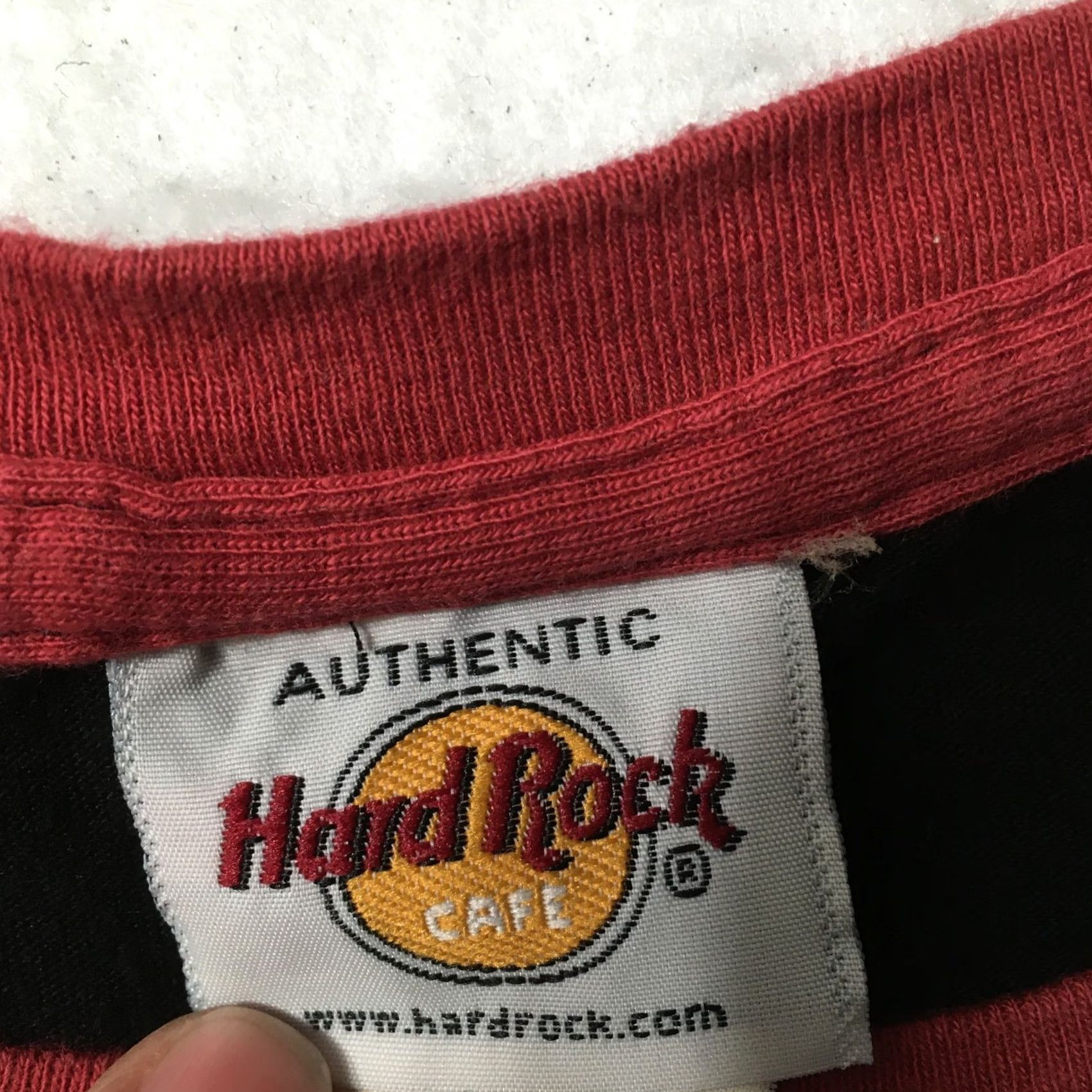 Hard Rock Cafe VINTAGE Hard Rock Cafe New York T Shirt Adult Large Black Mens red band collar Size US L / EU 52-54 / 3 - 4 Thumbnail