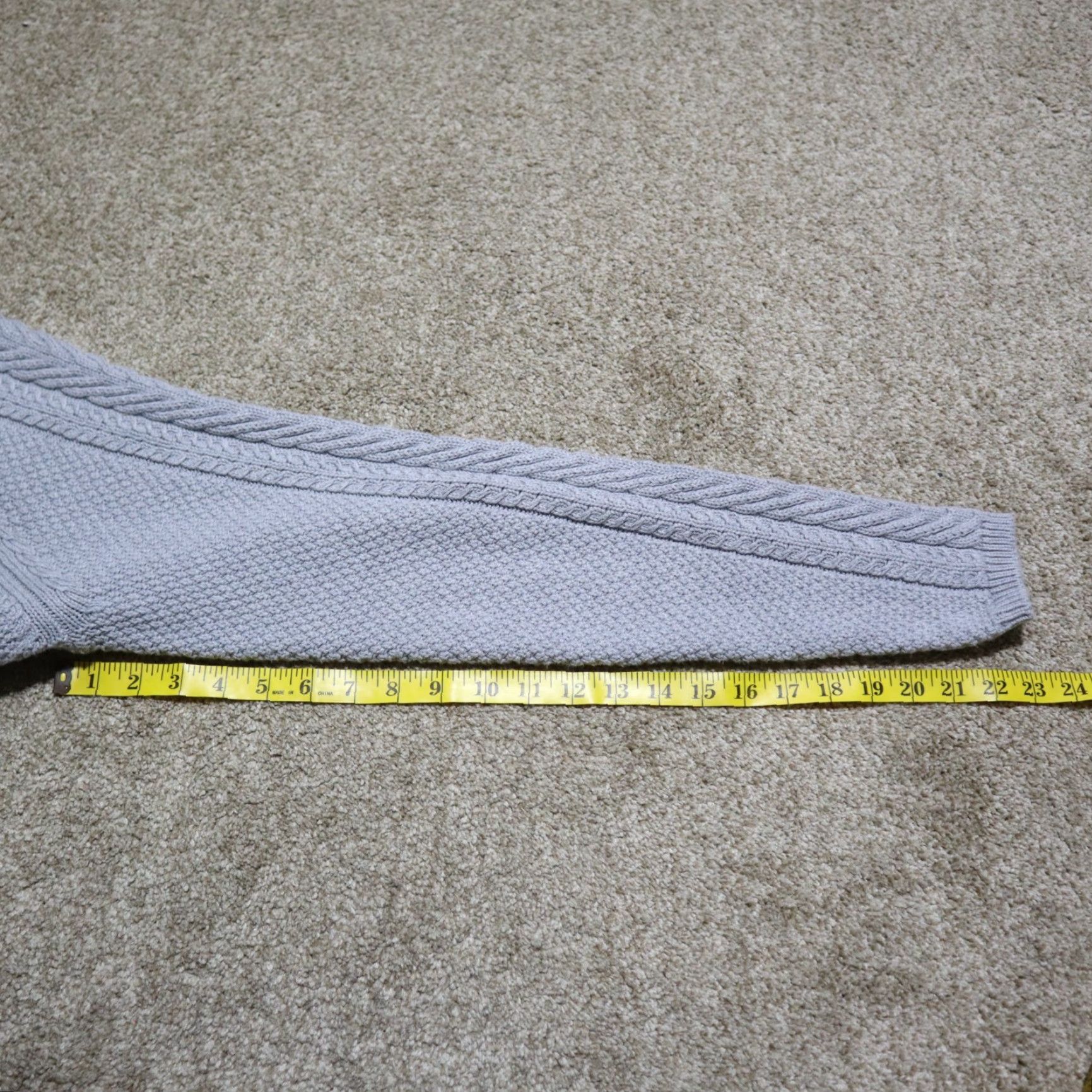 Orvis Orvis Sweater Quilted Gray NIT Sweatshirt Large Women's Size L Knit Jersey Cowl Neck Pullover Lightweight Size L / US 10 / IT 46 - 6 Thumbnail