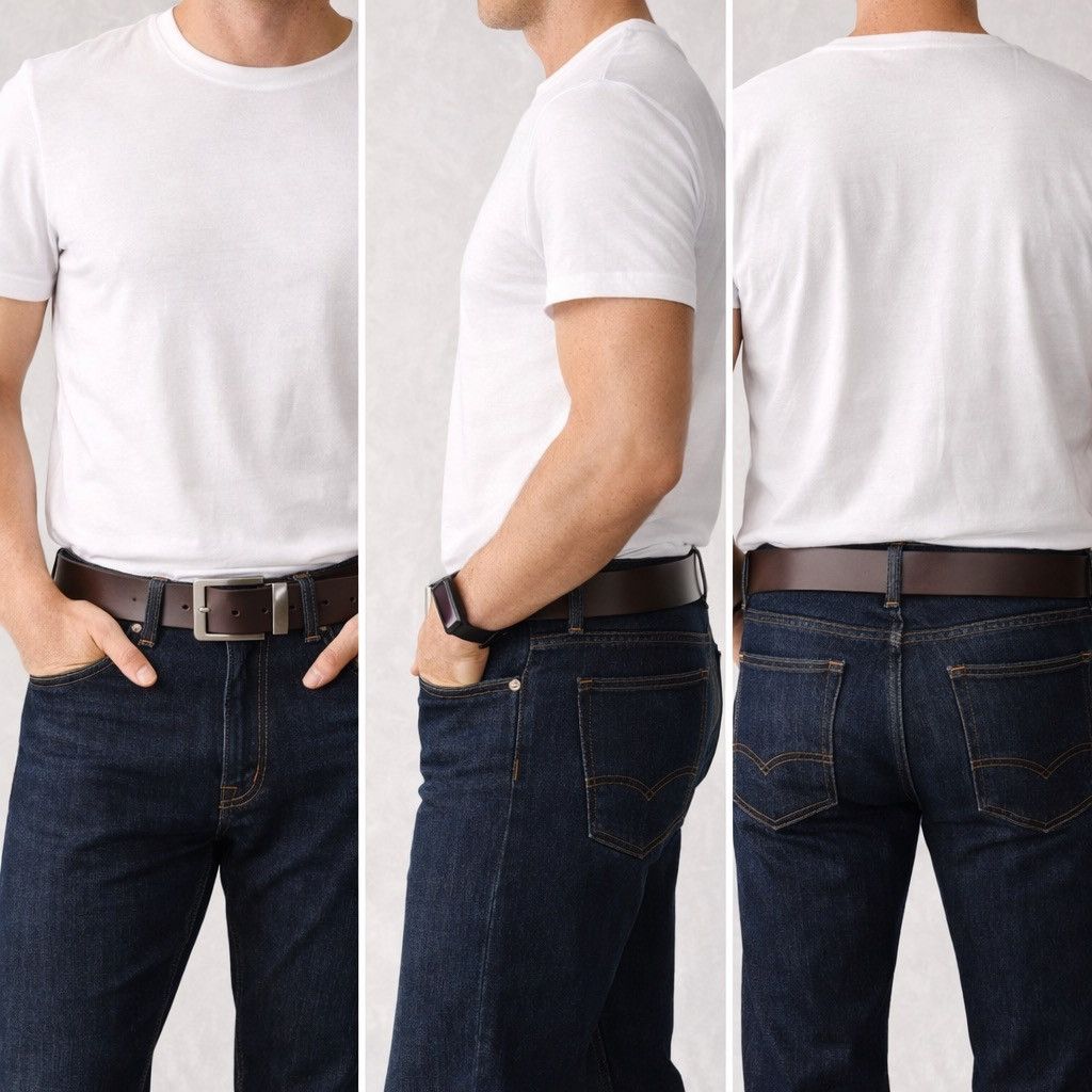 Levi's LEVI’S LEVI STRAUSS WESTERN LEATHER BELT Size ONE SIZE - 2 Thumbnail