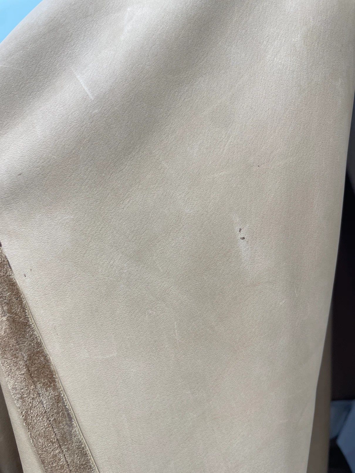 Loewe Loewe Camel Suede Double-breasted Coat, Suede Size XS / US 0-2 / IT 36-38 - 3 Thumbnail