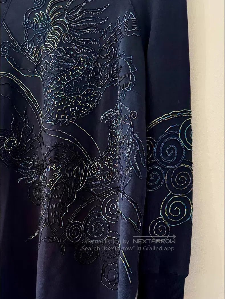 Dries Van Noten Dries Van Noten Heavy Embroidery Beaded Sweatshirt Size S / US 4 / IT 40 - 5 Thumbnail