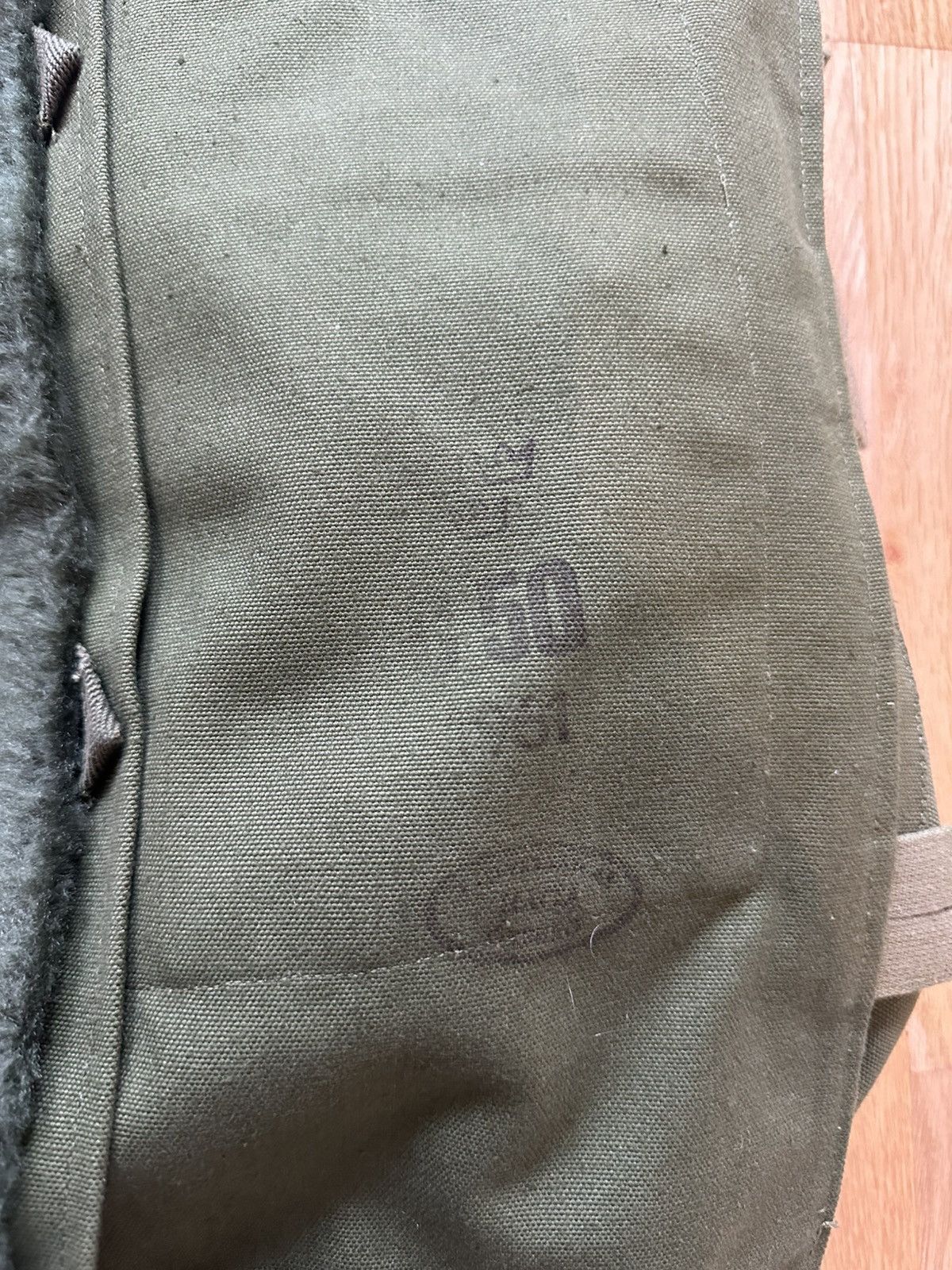 Vintage Swedish Army Motorcycle Jacket 1961 Size US L / EU 52-54 / 3 - 9 Thumbnail