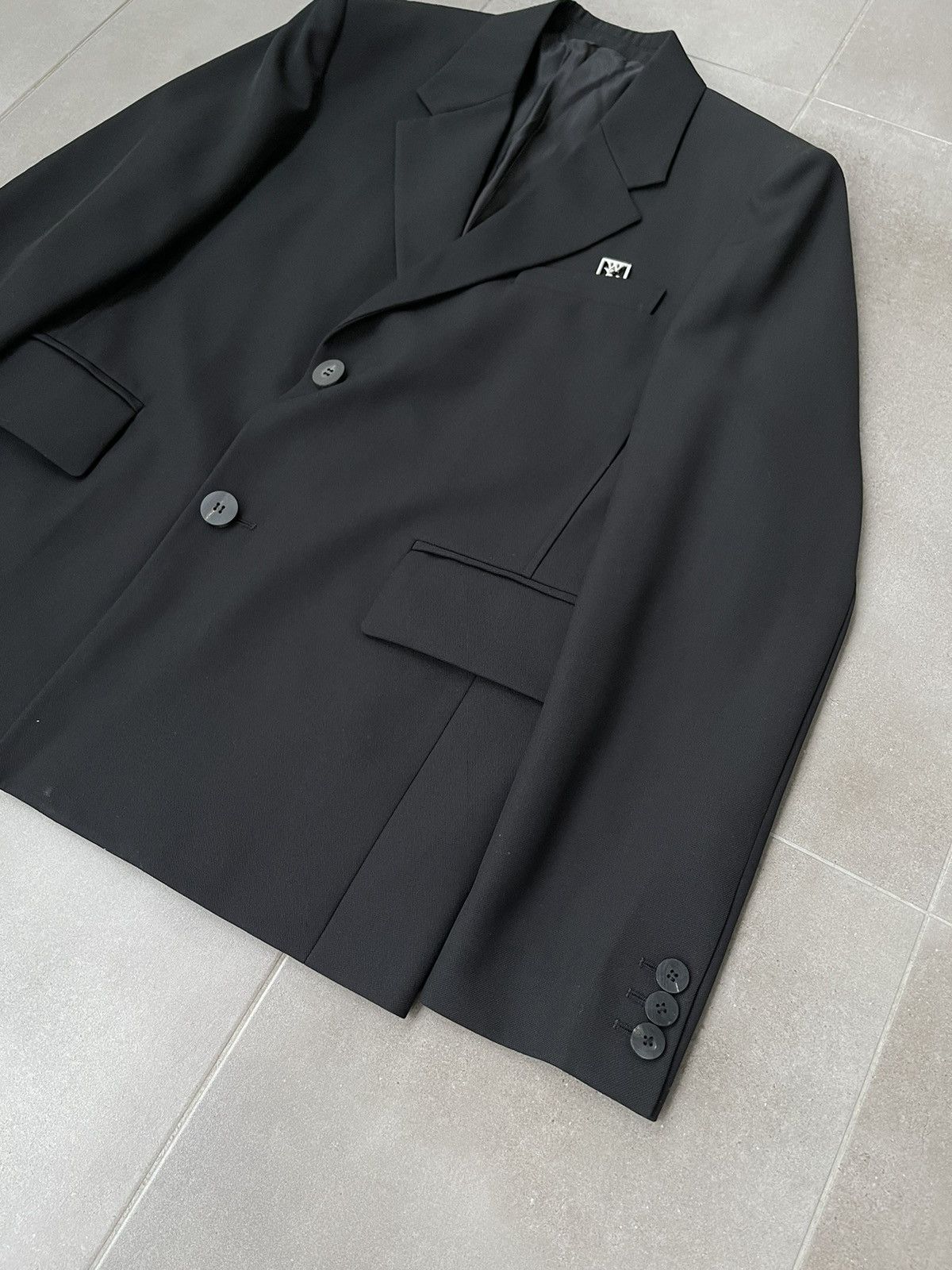 Wooyoungmi !DS! SS23 Wooyoungmi Black Blazer Jacket Size 38R - 12 Thumbnail