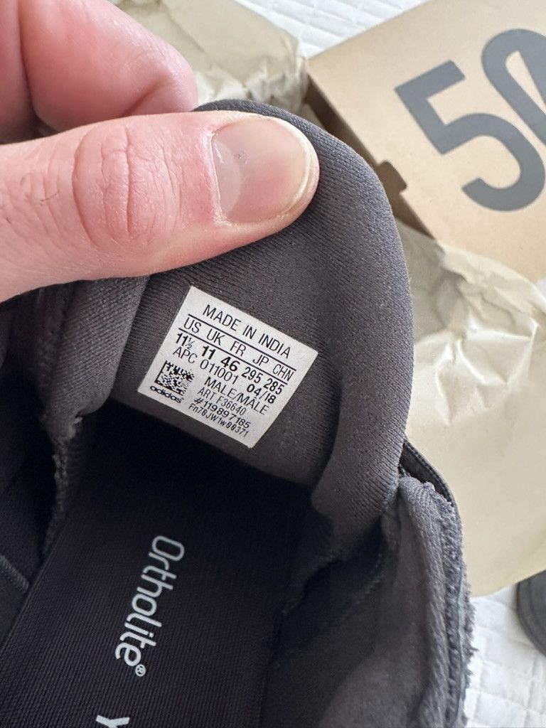 Adidas × Kanye West Adidas Yeezy 500 Size 11.5 Super Moon DB2966 Utility Black Size US 11.5 / EU 44-45 - 14 Thumbnail