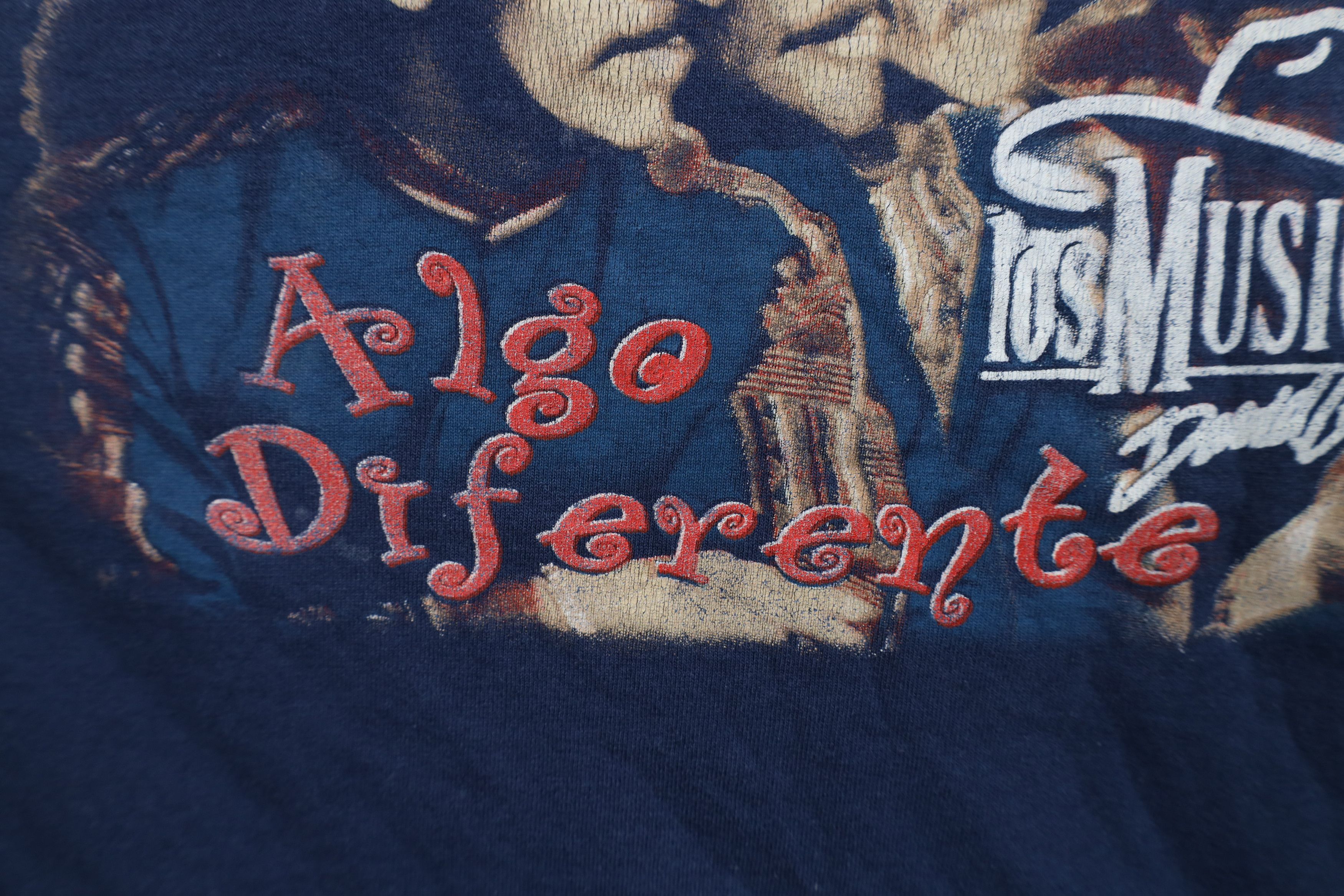 Vintage Vintage 90s Los Musicales David Lee Garza Algo T-Shirt Size US XL / EU 56 / 4 - 6 Thumbnail
