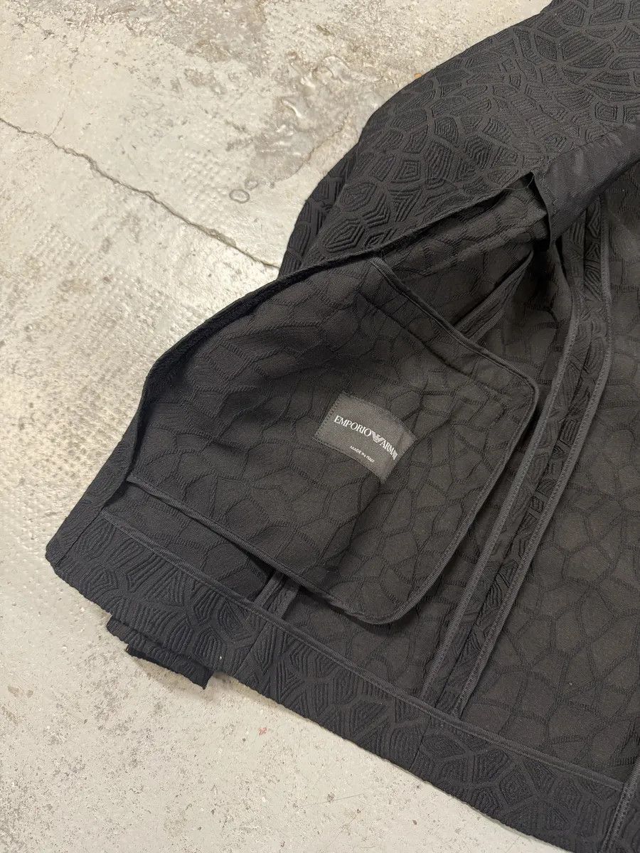 Emporio Armani FW2018 Emporio Armani Navy Light Shadow Suit Jacket Size US S / EU 44-46 / 1 - 7 Thumbnail