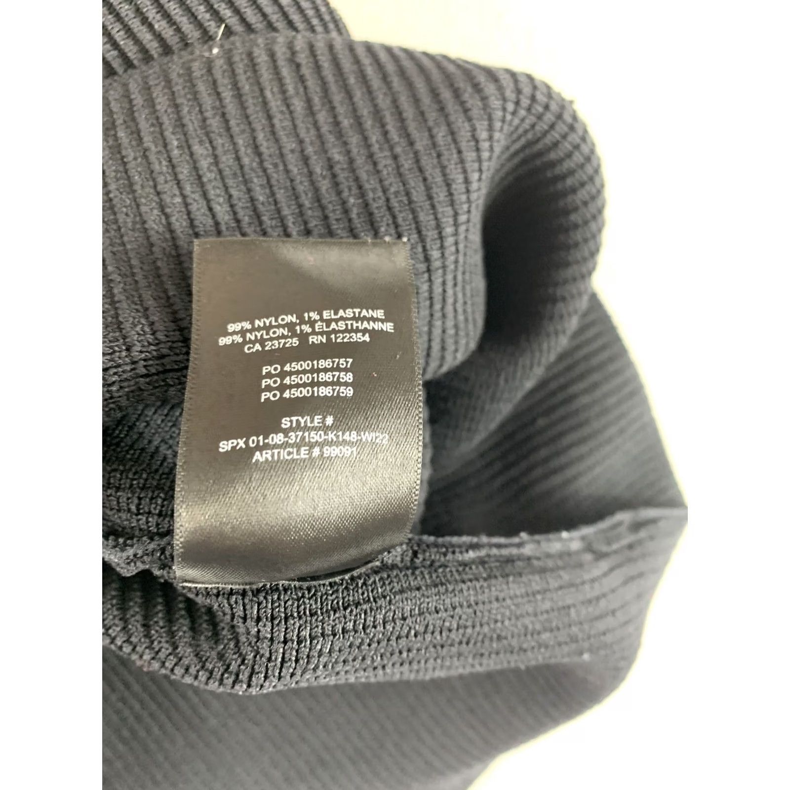 Vintage VINTAGE BABATON SHEATH DRESS WOMENS LARGE BLACK SLEEVELESS V-NECK COLLAR Size L / US 10 / IT 46 - 5 Thumbnail