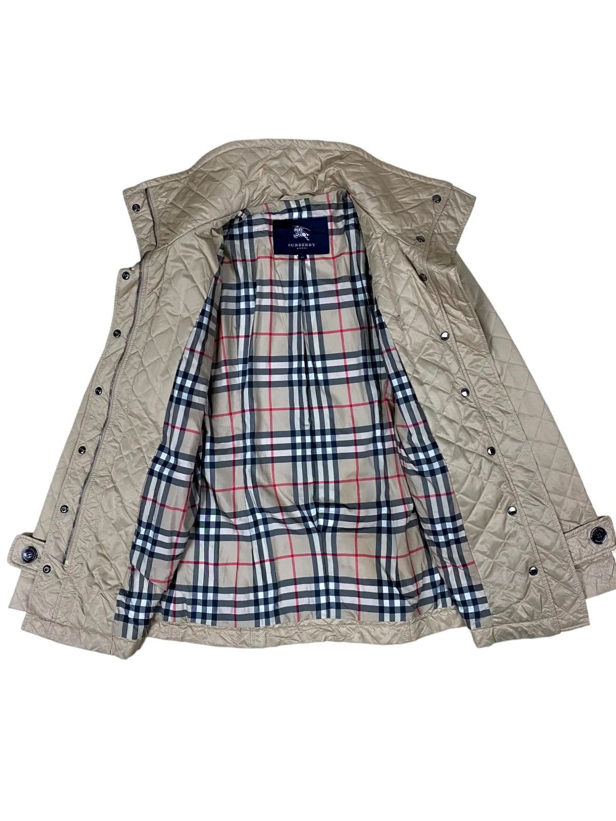 Burberry ✅️Burberry Quilted Jacket Cross Strap Size US M / EU 48-50 / 2 - 3 Thumbnail
