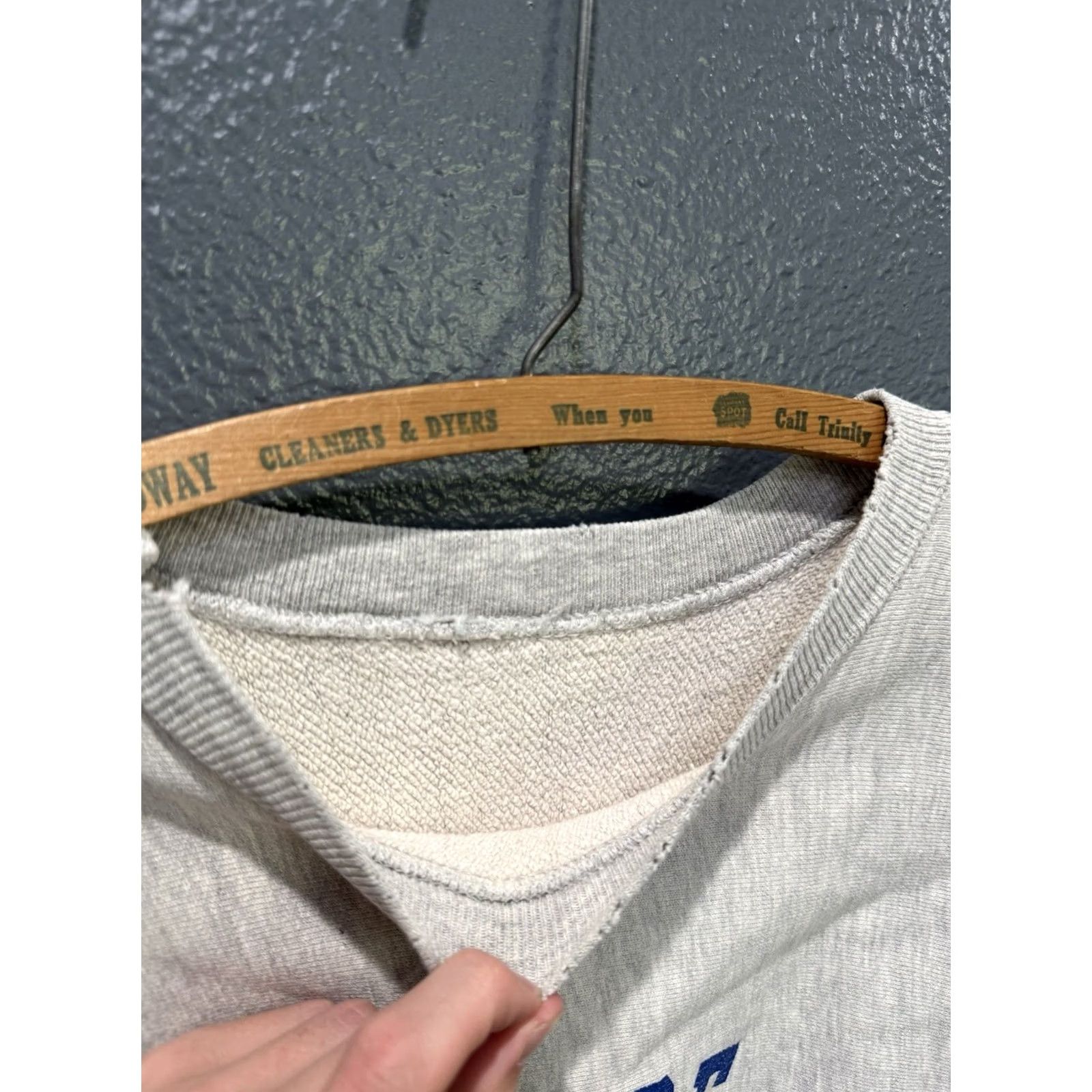Champion VINTAGE Champion Sweatshirt College Of St Scholastica Gray M 80s Reverse Weave Mens Size US M / EU 48-50 / 2 - 2 Thumbnail