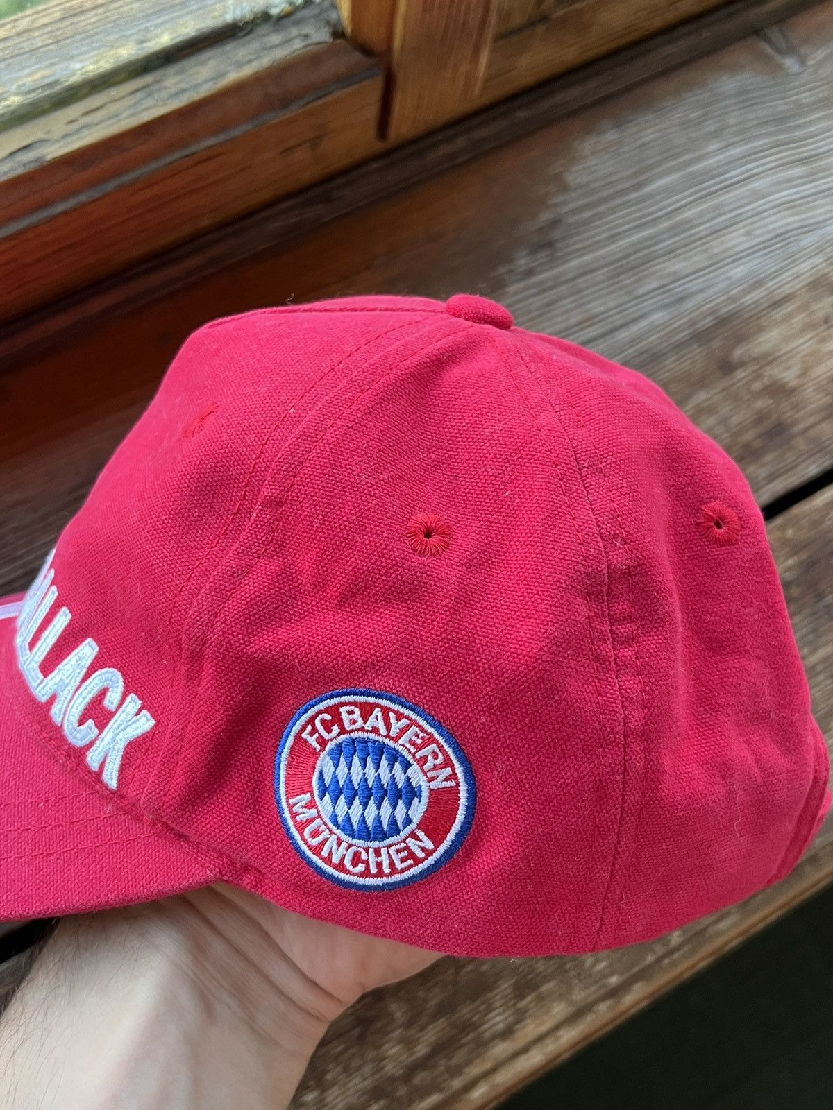 Adidas Vintage Hat Adidas Bayern Munchen 13 Ballack Size ONE SIZE - 6 Thumbnail